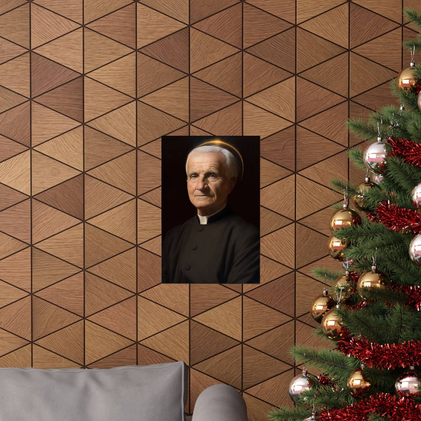 Saint André Bessette  - Sanctified Souls Print - Multiple Sizes - Premium Matte Vertical Posters