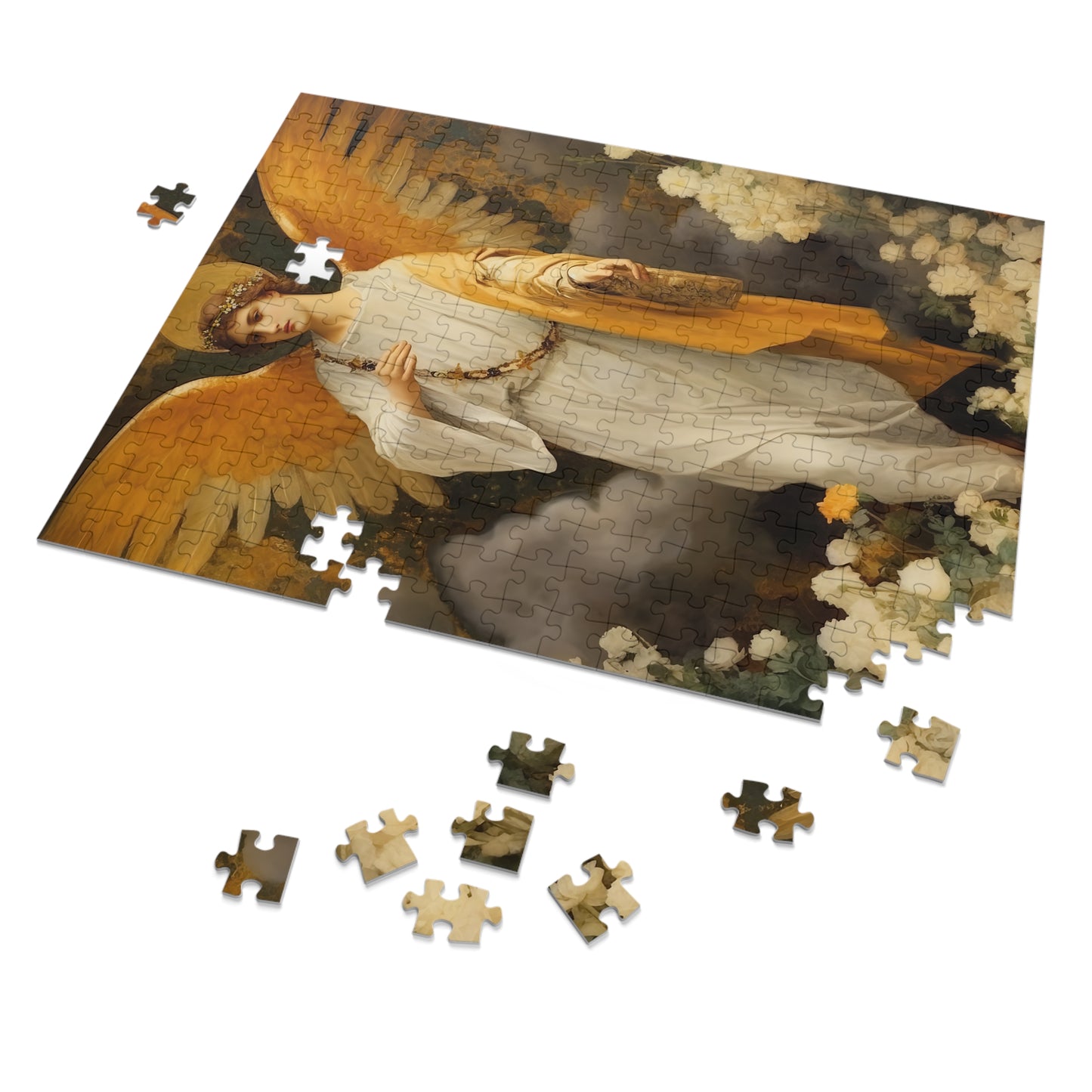 Saint Gabriel the Archangel - Puzzle and Keepsake Tin - Religious Jigsaw Puzzle (30, 110, 252, 500,1000-Piece) - Religious Puzzle