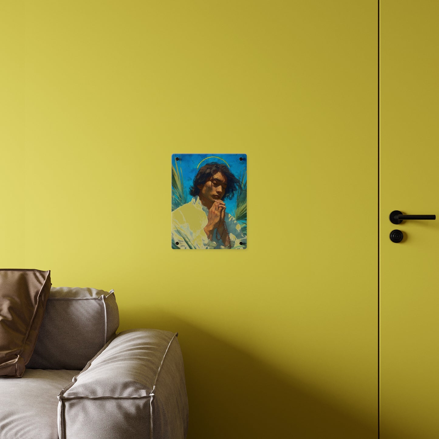 Saint Lorenzo Ruiz Wall Art Panel - Ready to Hang Acrylic Print - Catholic Saint Art - Patron Saint Print - Martyr Art