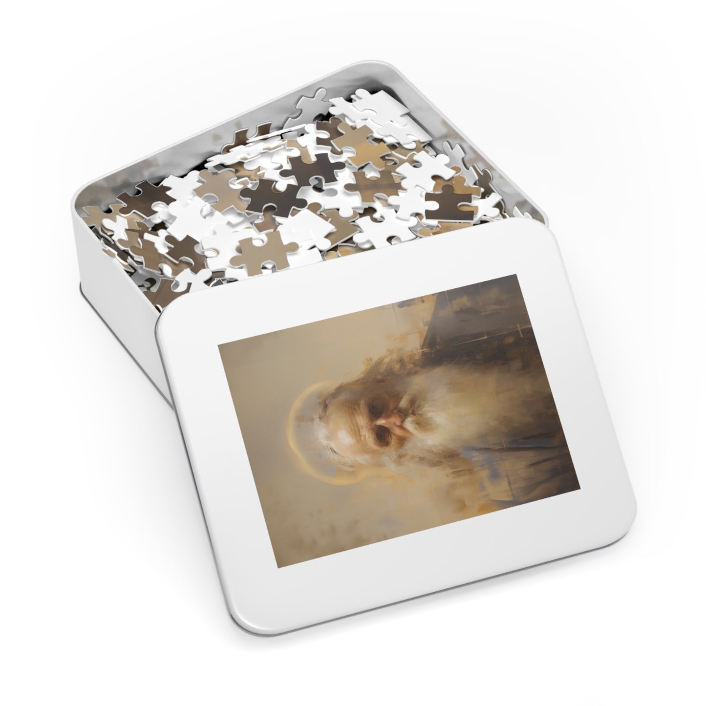 Saint Zachariah - Puzzle and Keepsake Tin - Religious (30, 110, 252, 500,1000) - Religious Puzzle - Gifts for Catholic Families
