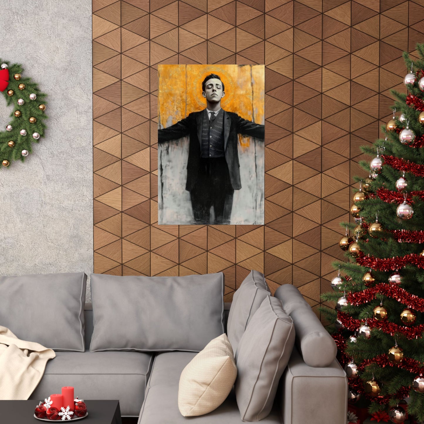 Blessed Miguel Pro - Sanctified Souls Print - Multiple Sizes - Premium Matte Vertical Posters - Catholic Saint art - Prayer Room Print