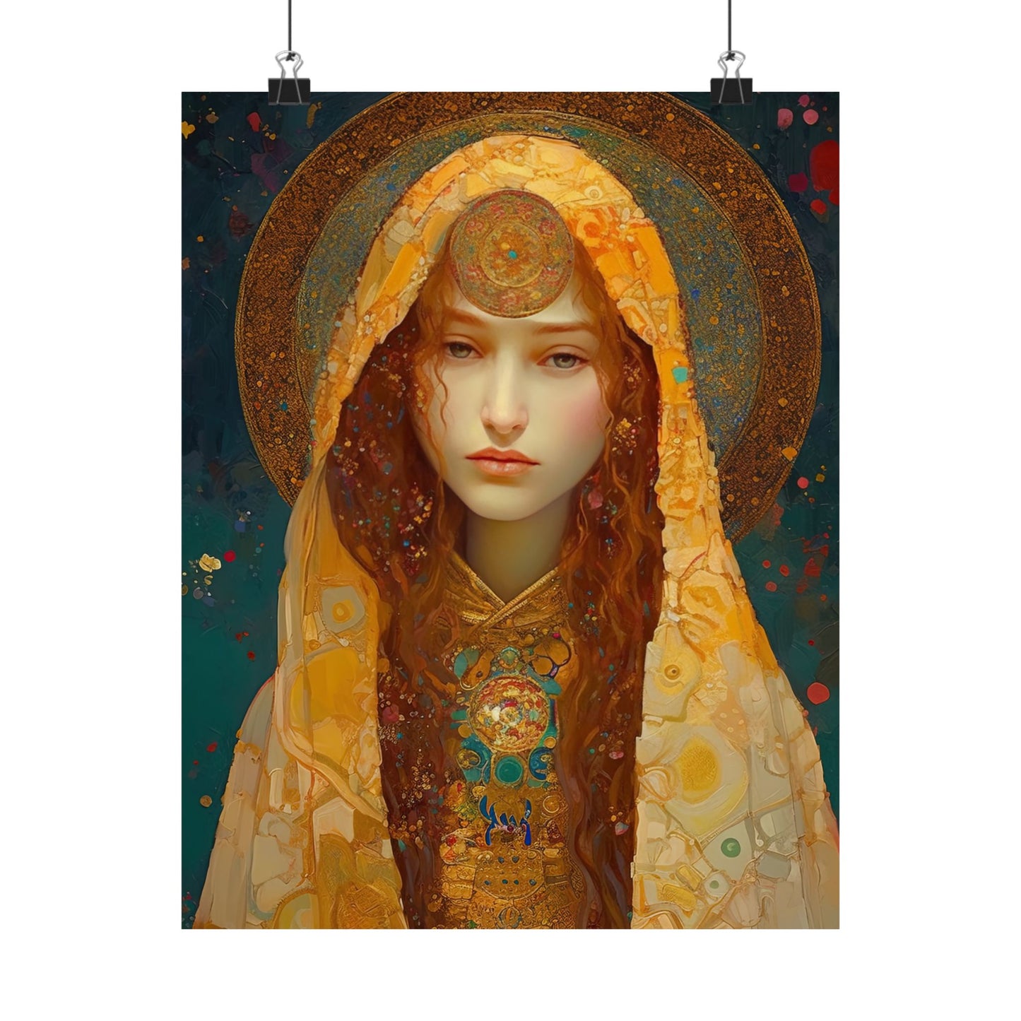 Saint Mary Magdalene Print - Sanctified Souls Print - Multiple Sizes - Premium Matte Vertical Posters