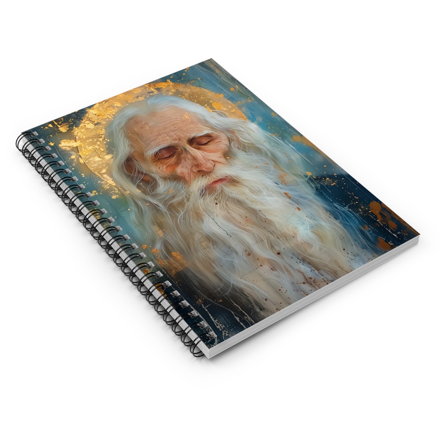 Saint Paul the Simple Journal - Sanctified Souls Art - Religious Based Notebook - Spiral Notebook - Ruled Line