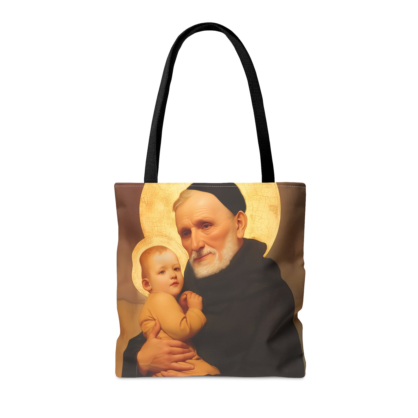 Saint Bernardino Realino Tote Bag - Large Medium Small Faith Art Bag - Catholic Faith Purse - Religious Carry All Reusable Tote Bag