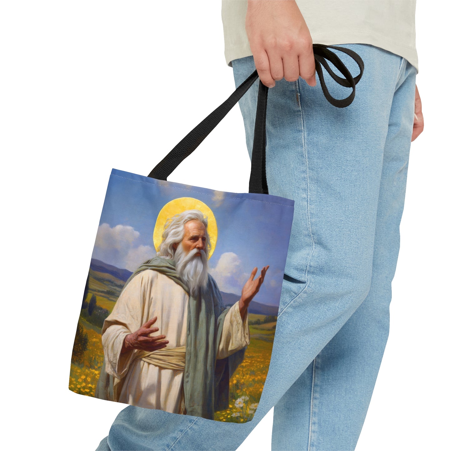 Saint Hilary of Arles - Tote Bag - Large Medium Small Faith Art Bag - Catholic Faith Purse