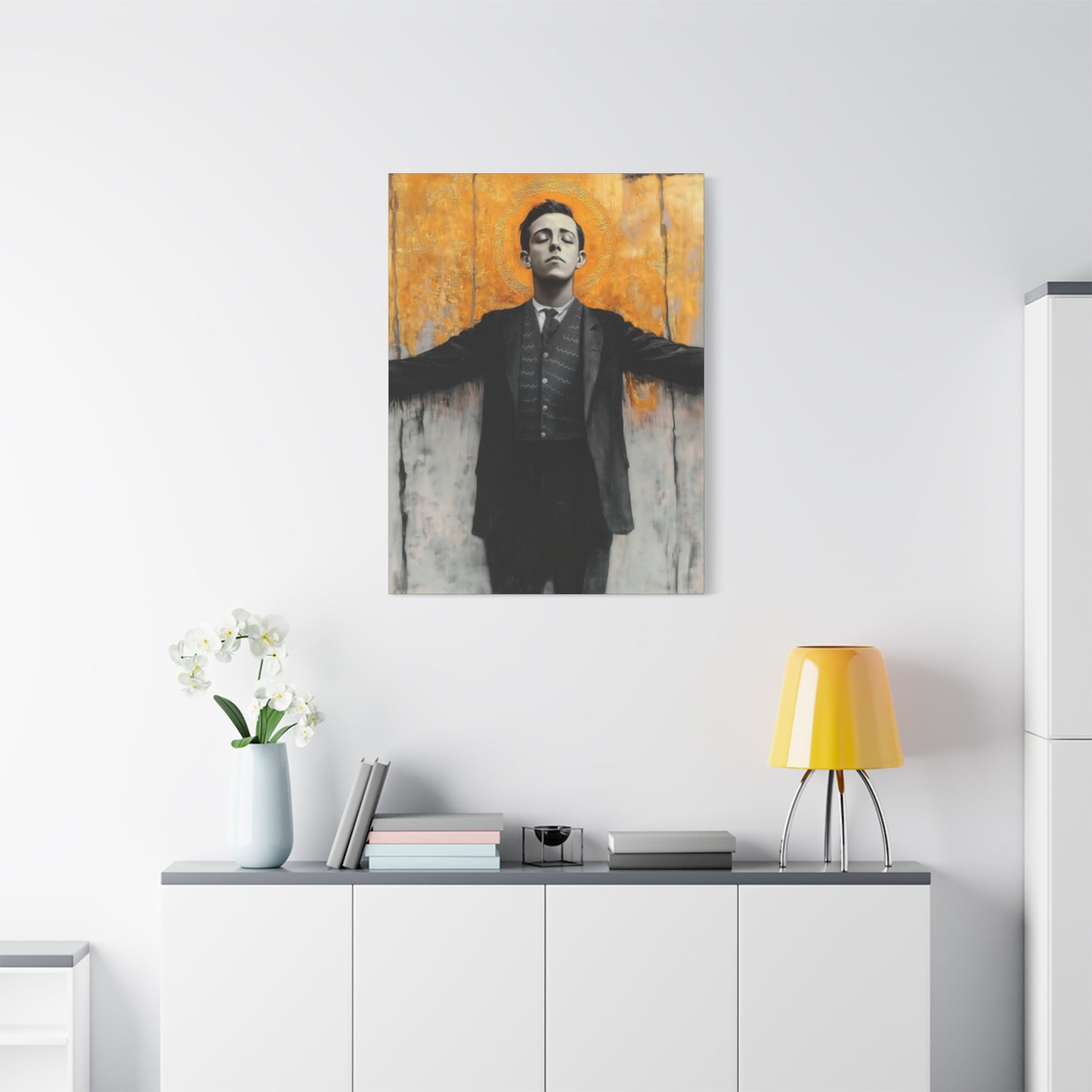 Blessed Miguel Pro- Gallery Wrapped Canvas - Print - Religious Art for your Home - Catholic Saint Art Print - Home Decor - Catholic Art