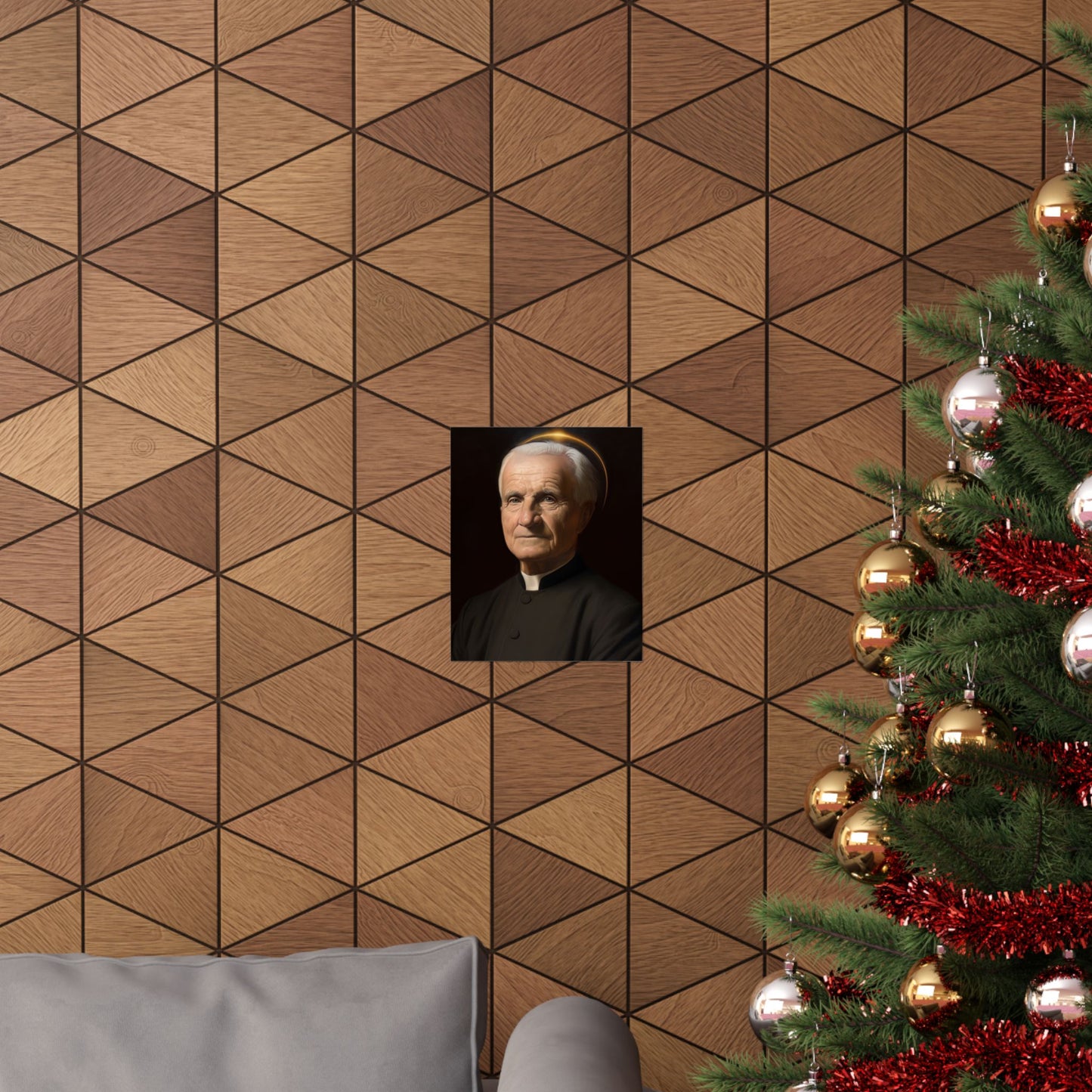 Saint André Bessette  - Sanctified Souls Print - Multiple Sizes - Premium Matte Vertical Posters