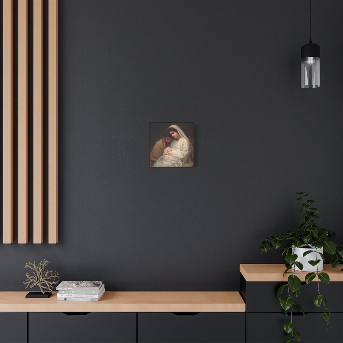 The Quiet Kingdom of the Holy Family - Gallery Wrapped Canvas - Print - Religious Art for your Home - Catholic
