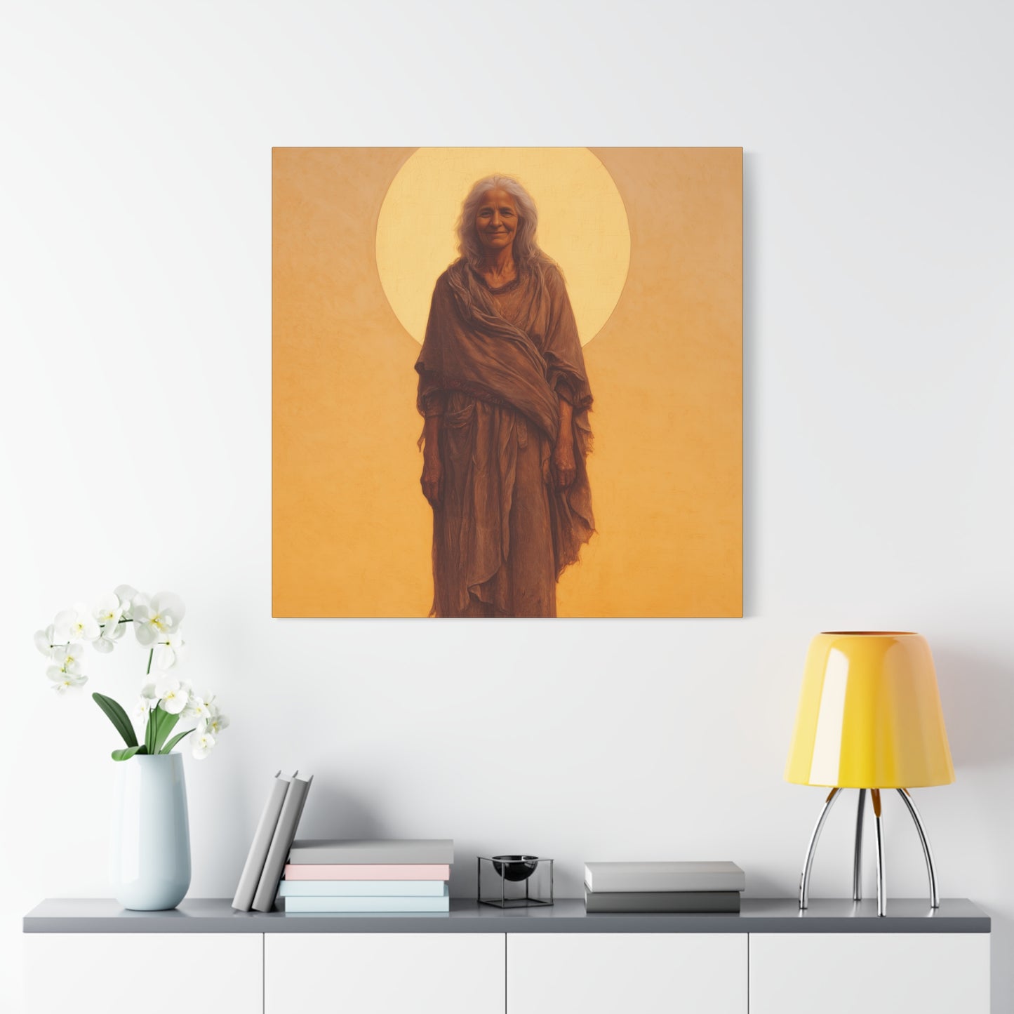 Saint Mary of Egypt - Desert Mother - Gallery Wrapped Canvas - Print - Religious Art for your Home - Catholic Art