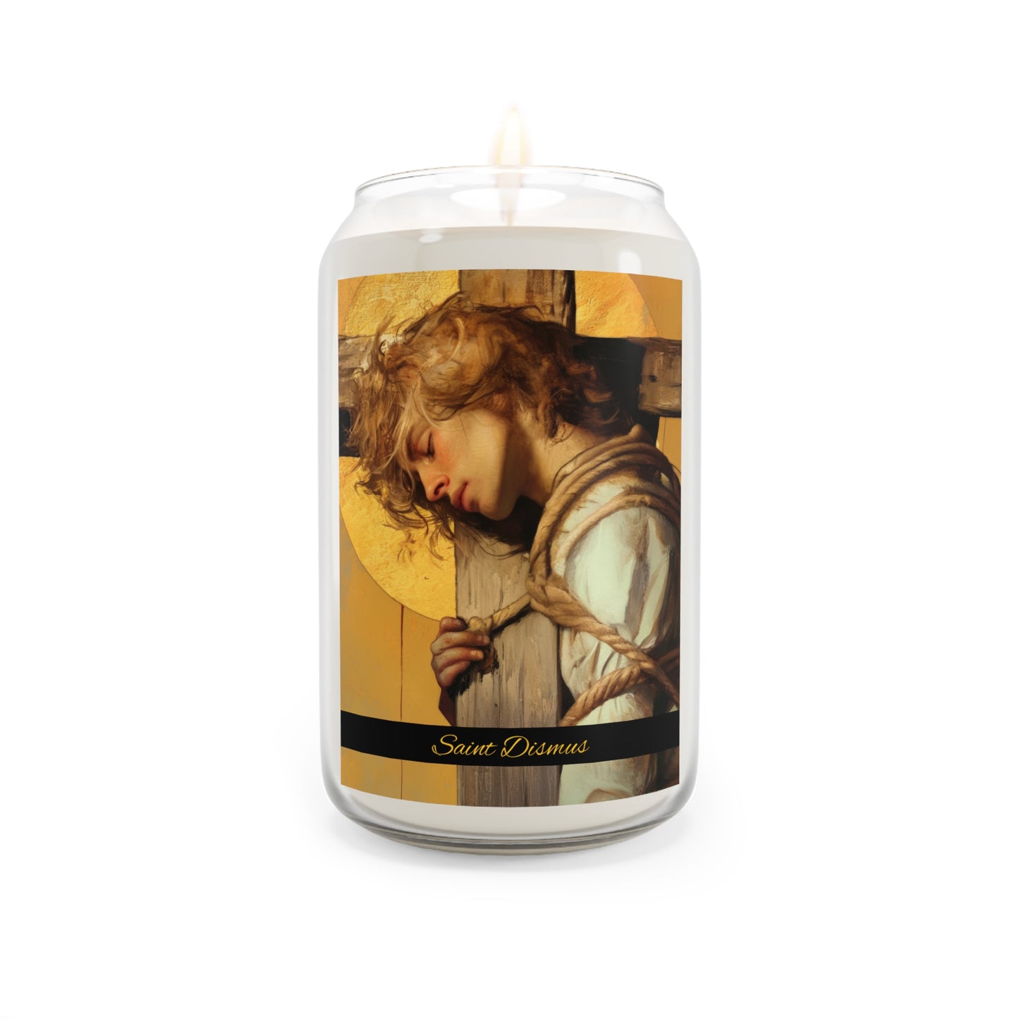 Saint Dismus, The 'Good Thief' - Scented Prayer Candle, 13.75oz - Tall Size - Religious Prayer Candle