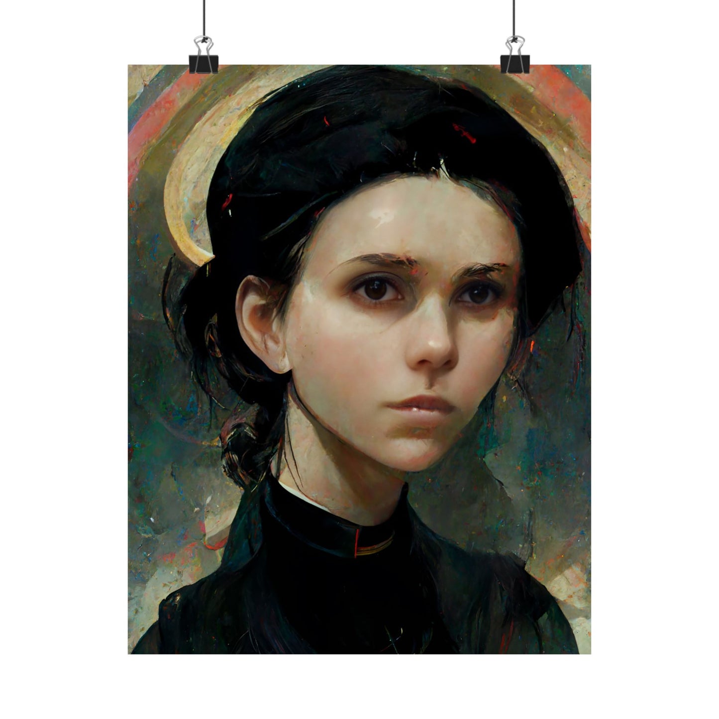 Saint Gemma Galgani - Sanctified Souls Print - Multiple Sizes - Premium Matte Vertical Posters
