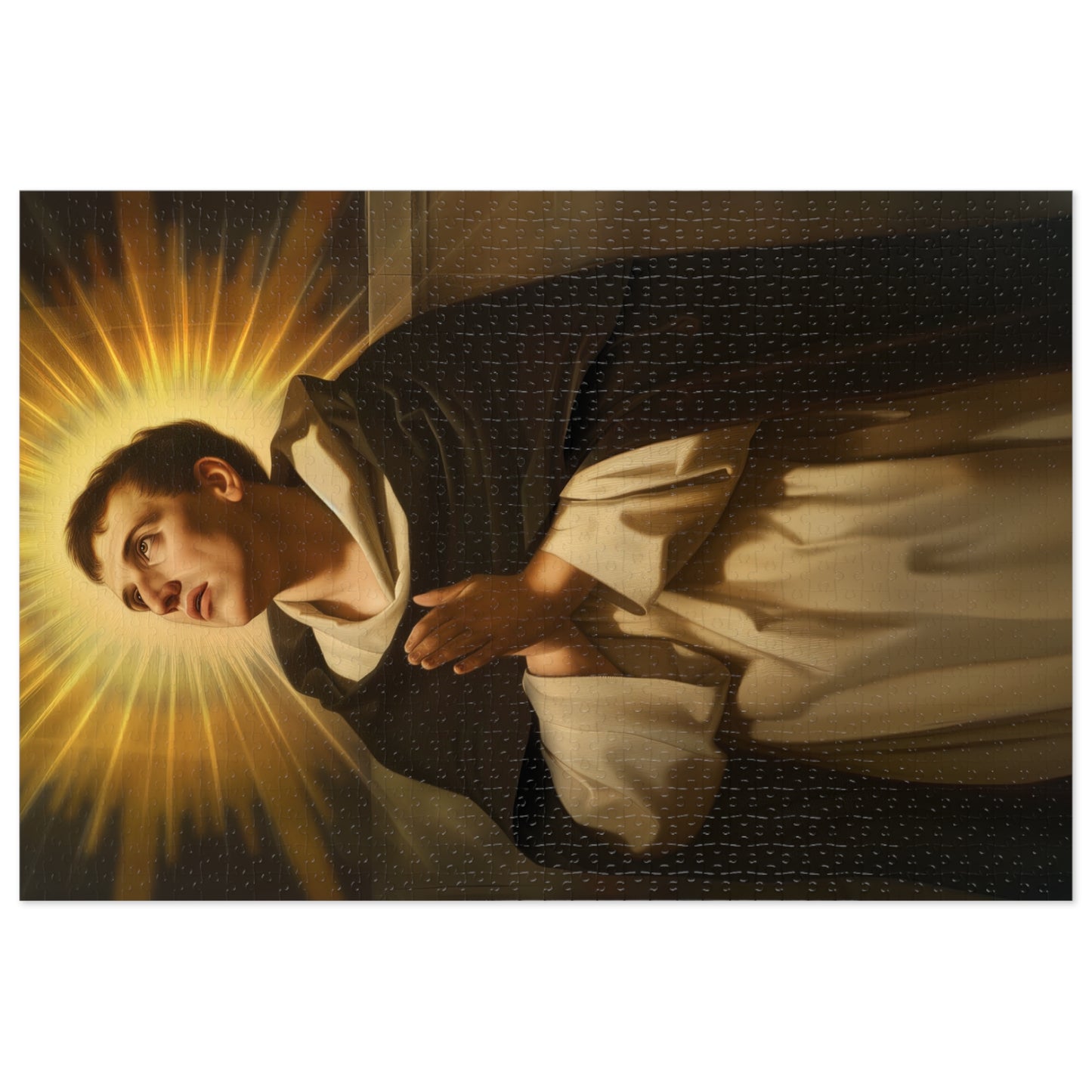 Saint Thomas Aquinas - Puzzle and Keepsake Tin - Religious Jigsaw Puzzle (30, 110, 252, 500,1000-Piece) - Religious Puzzle