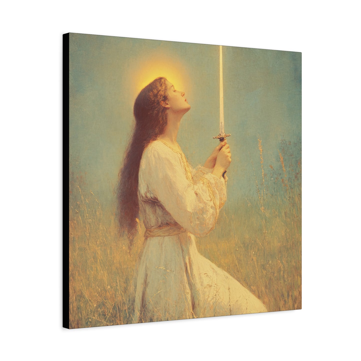 St. Joan of Arc - Catholic Saint Canvas Print