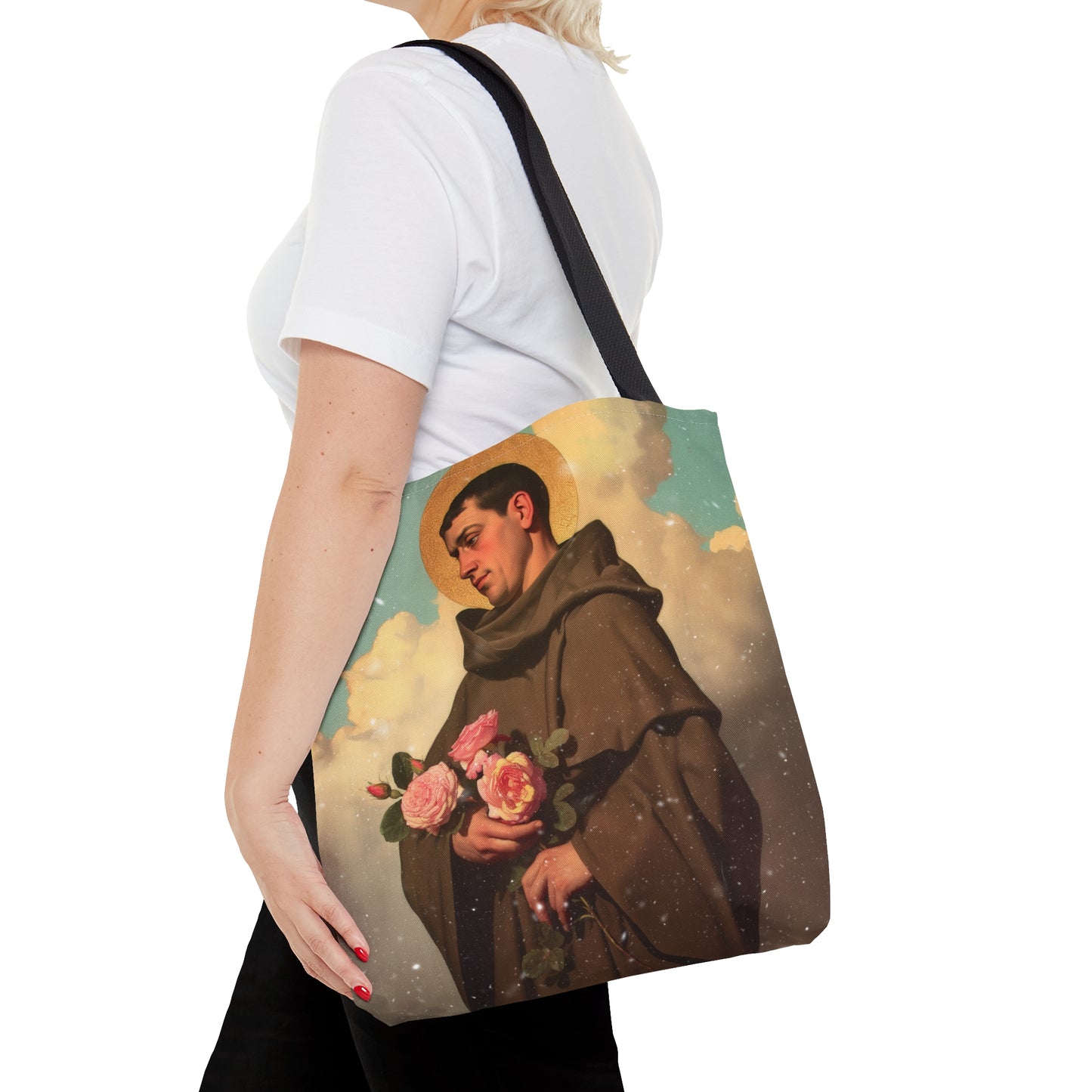 Saint Didacus of Alcala - Tote Bag - Large Medium Small Faith Art Bag - Catholic Faith Purse