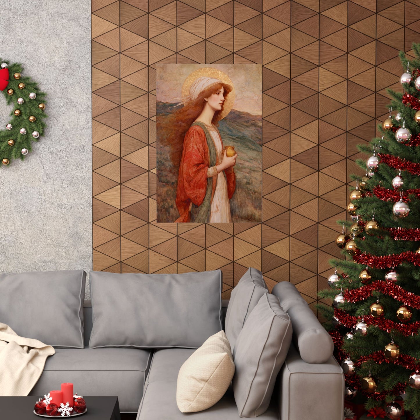 Saint Joanna - Sanctified Souls Print - Multiple Sizes - Premium Matte Vertical Posters