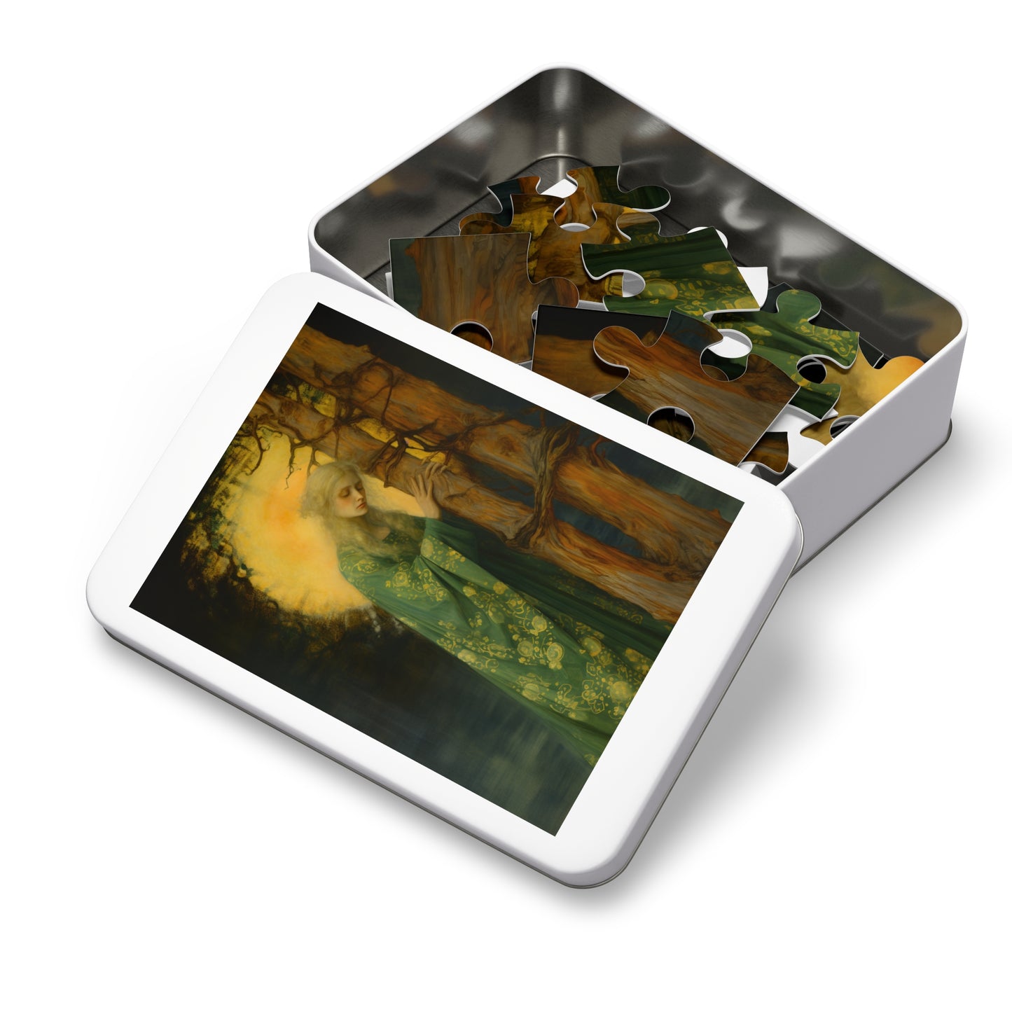 Saint Afra  - Puzzle and Keepsake Tin - Religious Jigsaw Puzzle (30, 110, 252, 500,1000-Piece) - Religious Puzzle