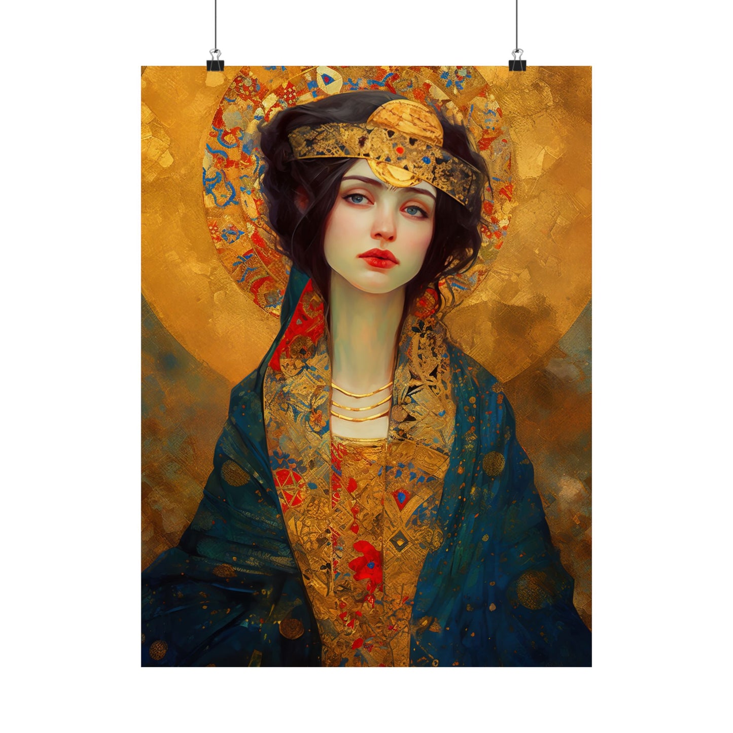 Saint Helena - Sanctified Souls Print - Multiple Sizes - Premium Matte Vertical Posters