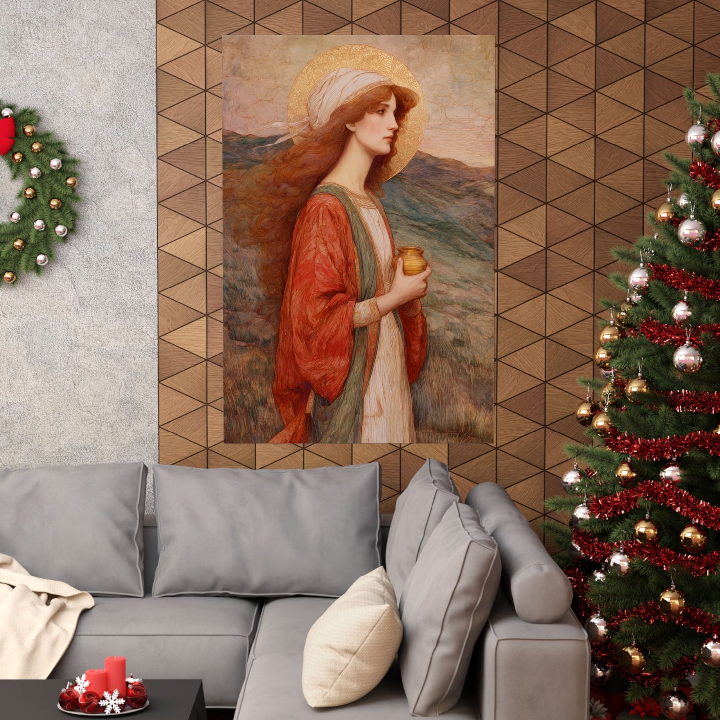 Saint Joanna - Sanctified Souls Print - Multiple Sizes - Premium Matte Vertical Posters
