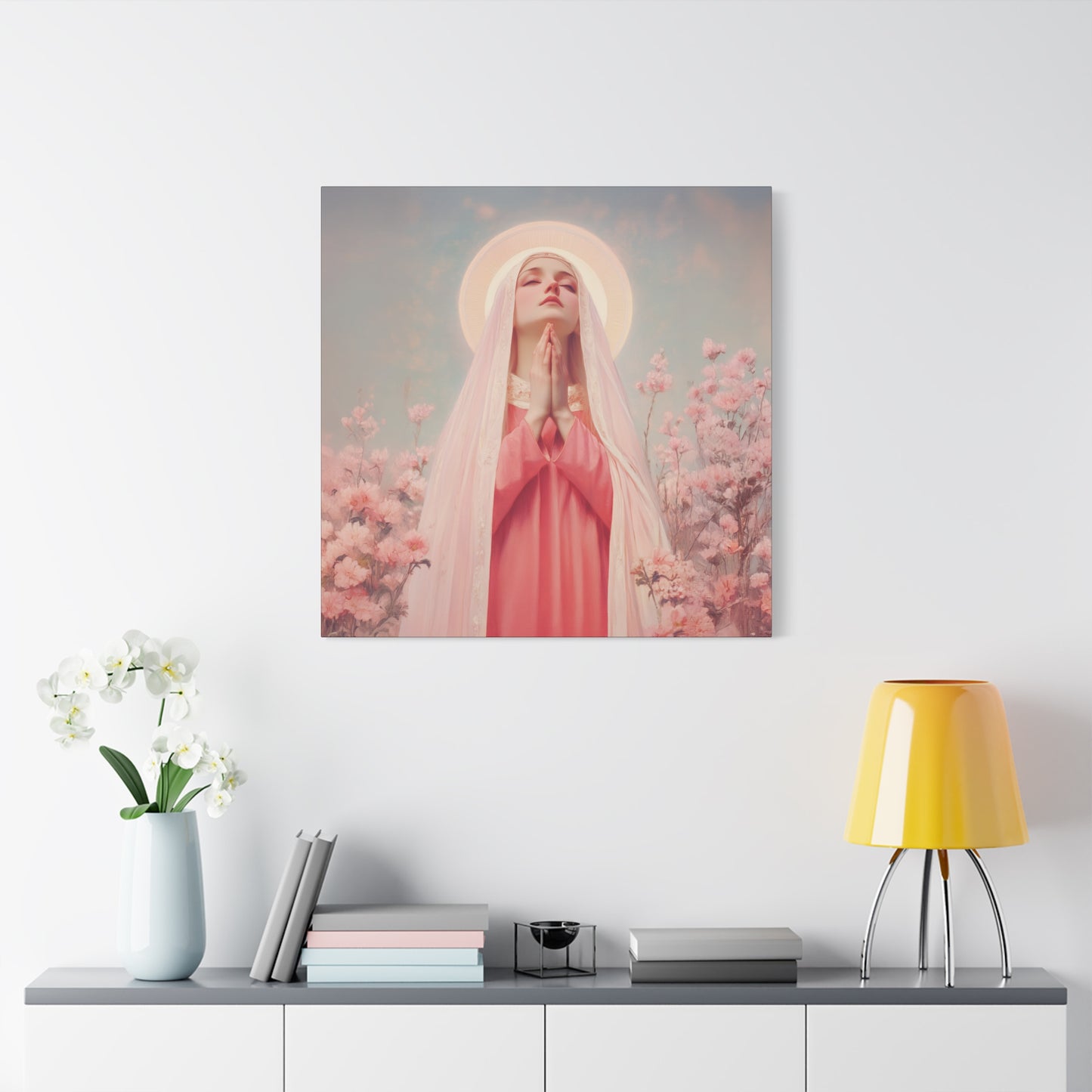 Saint Illuminata - Gallery Wrapped Canvas - Print - Religious Art for your Home - Catholic Art Print
