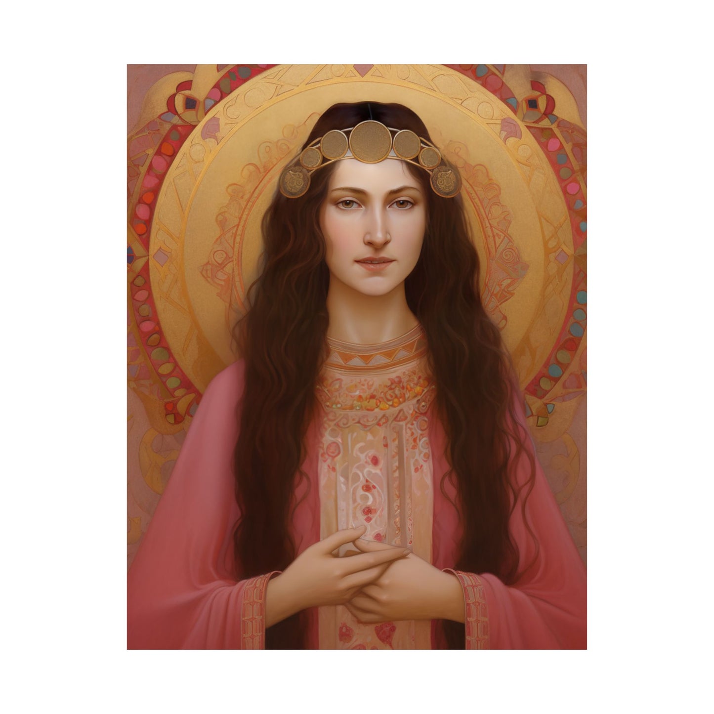 Saint Apollonia Print - Sanctified Souls Print - Multiple Sizes - Premium Matte Vertical Posters