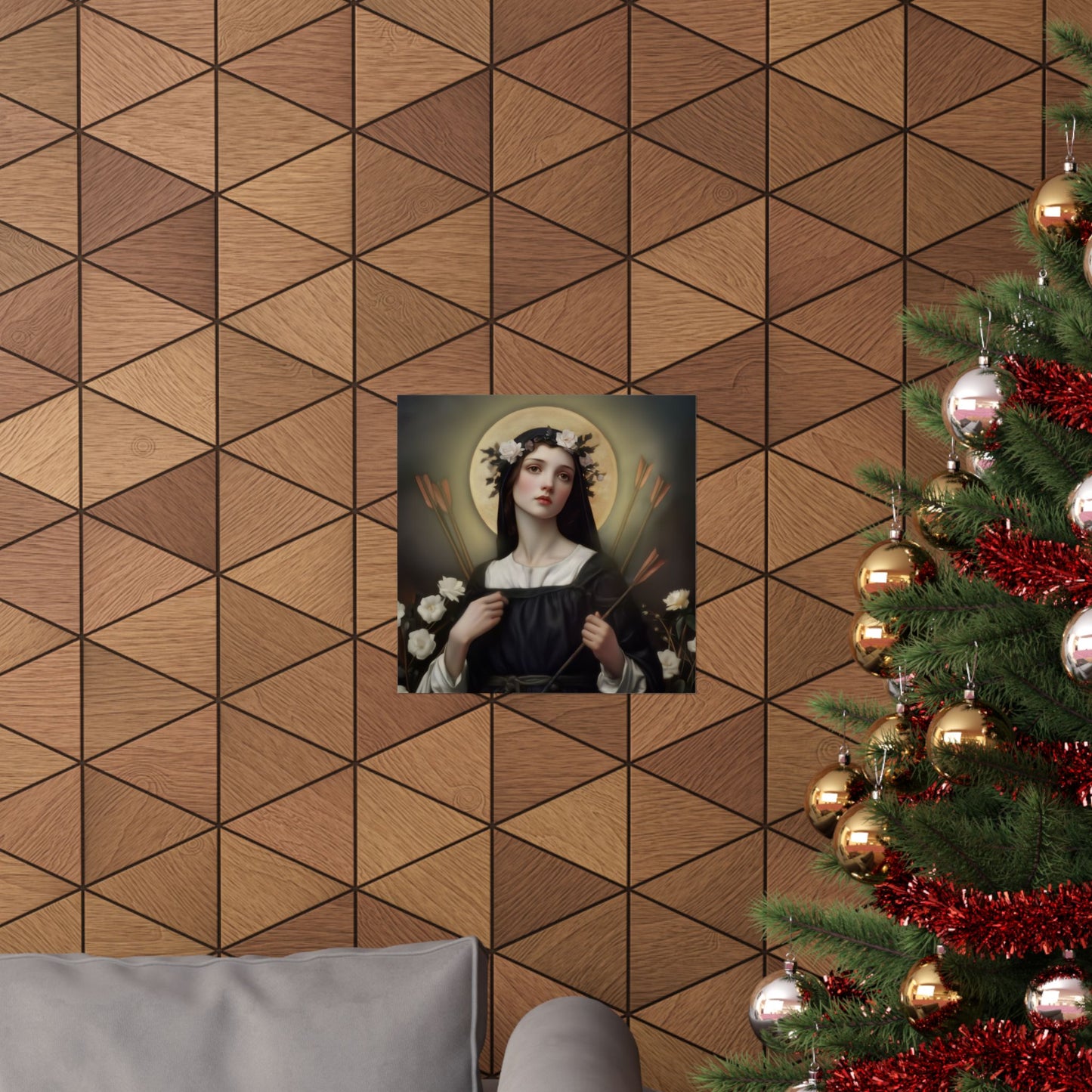 Saint Dorothy of Montau - Sanctified Souls Print - Multiple Sizes - Premium Matte Vertical Posters