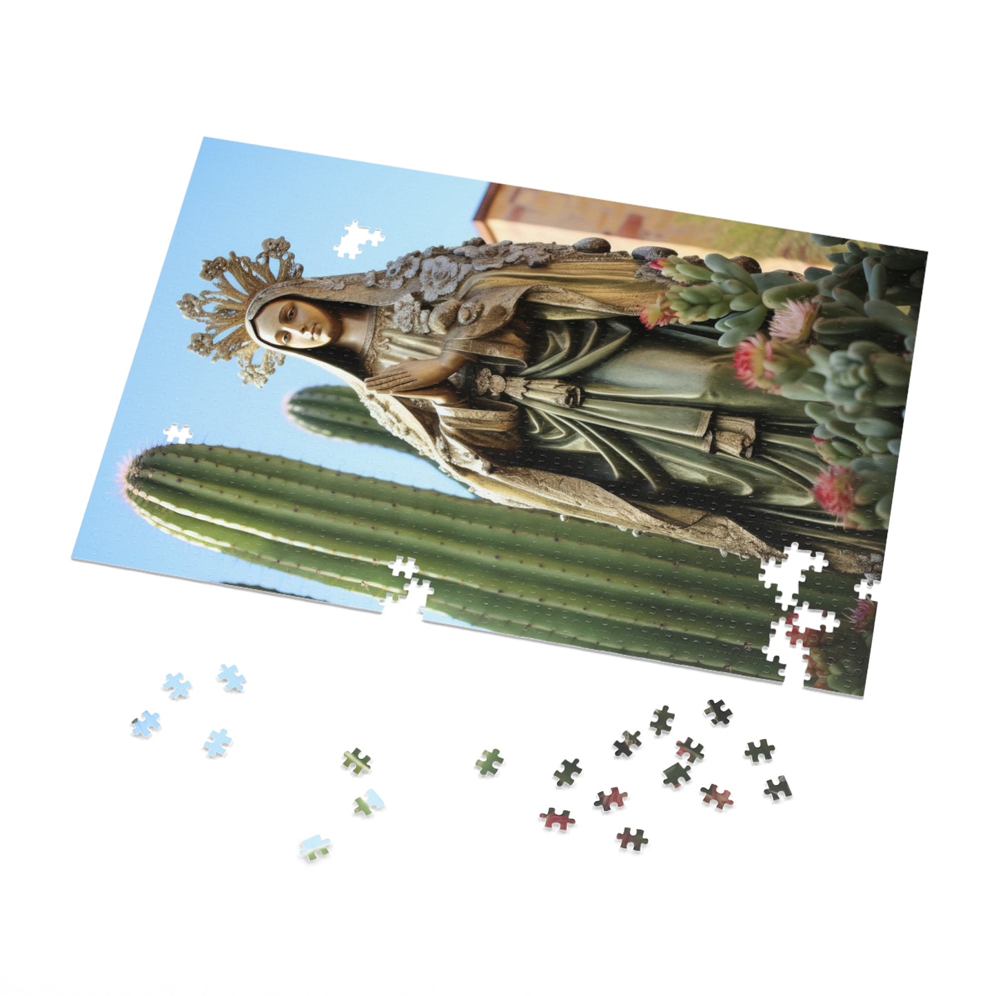 Our Lady of Guadalupe - Puzzle and Keepsake Tin - Religious Jigsaw Puzzle (30, 110, 252, 500,1000-Piece) - Religious Puzzle