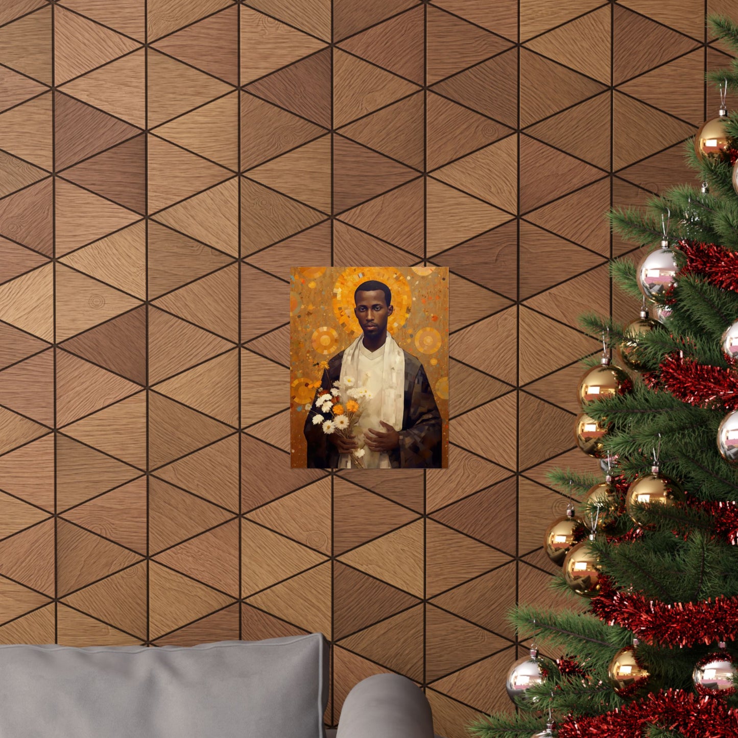 Saint Martin de Porres Print - Sanctified Souls Print - Multiple Sizes - Premium Matte Vertical Posters