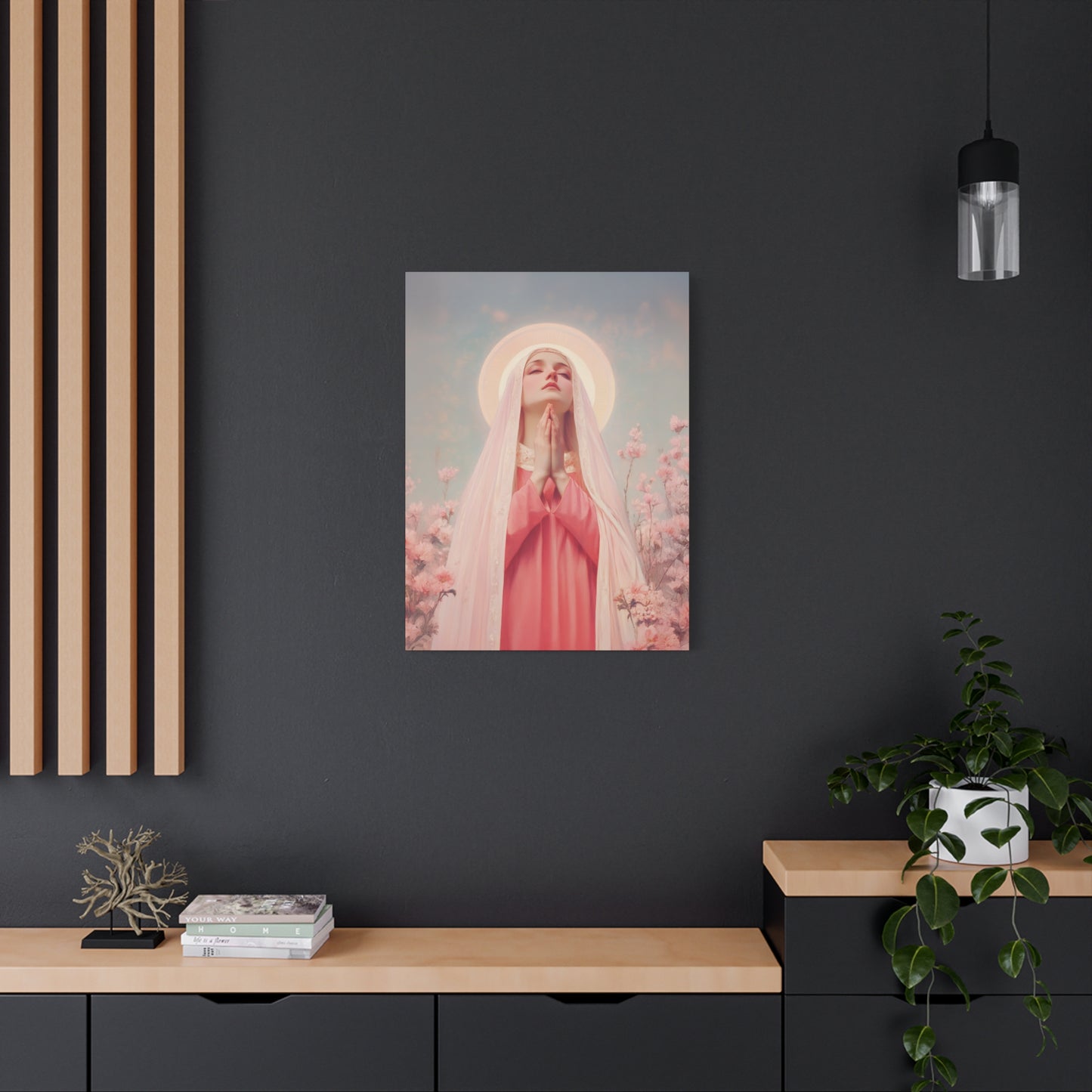 Saint Illuminata - Gallery Wrapped Canvas - Print - Religious Art for your Home - Catholic Art Print