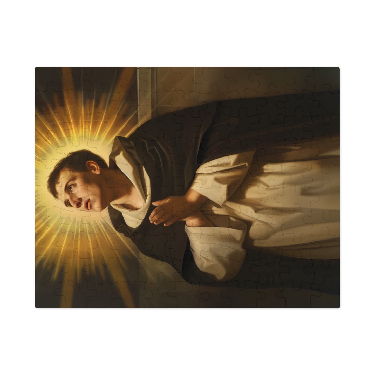 Saint Thomas Aquinas - Puzzle and Keepsake Tin - Religious Jigsaw Puzzle (30, 110, 252, 500,1000-Piece) - Religious Puzzle