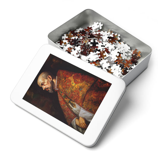 Saint Ignatius - Puzzle and Keepsake Tin - Religious Jigsaw Puzzle (30, 110, 252, 500,1000-Piece) - Religious Puzzle