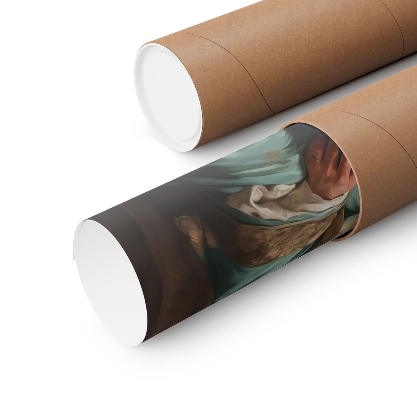 Saint Luke the Evangelist - Sanctified Souls Print - Multiple Sizes - Premium Matte Vertical Posters