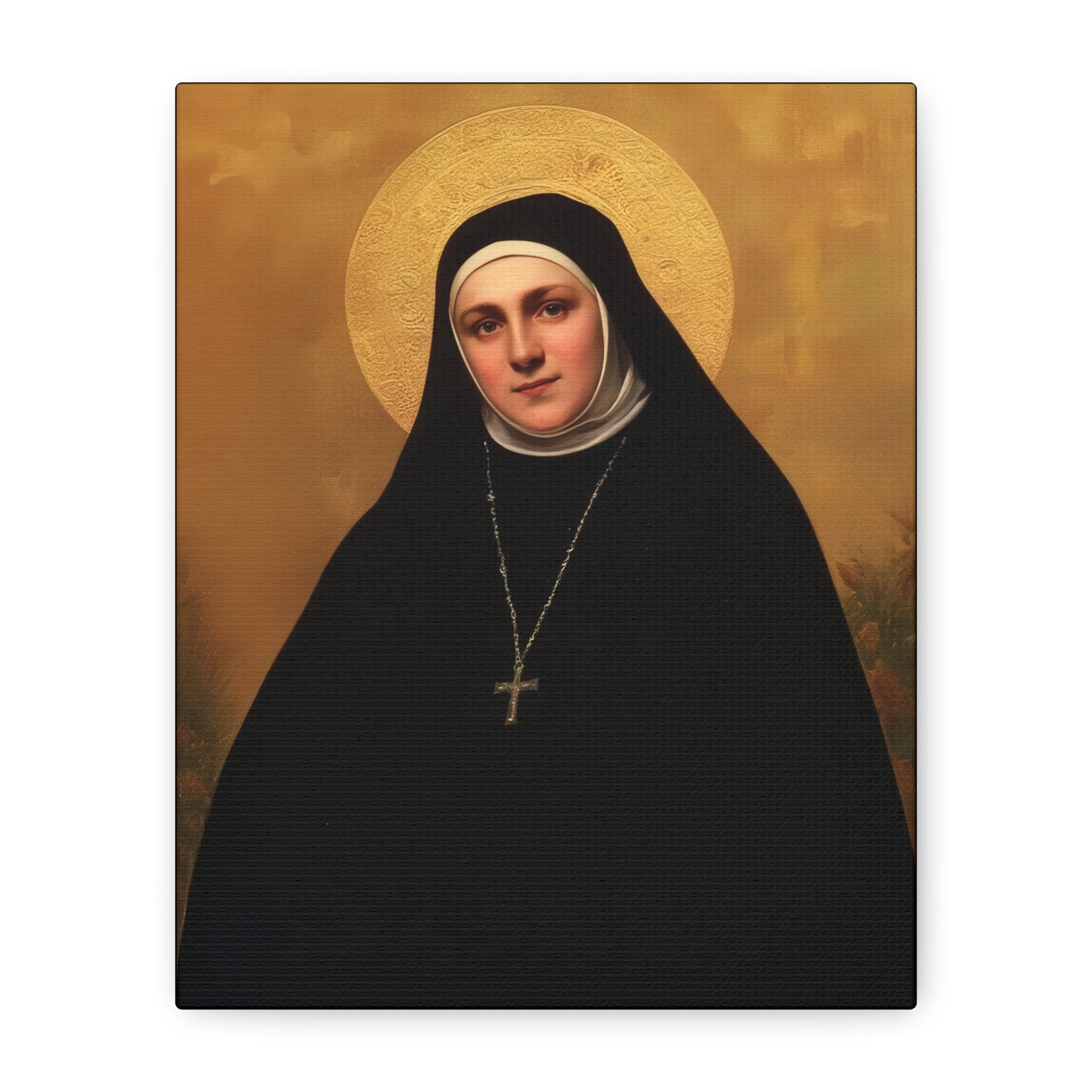 Saint Geltrude Caterina Comensoli - Gallery Wrapped Canvas - Print - Religious Art for your Home - Catholic Art