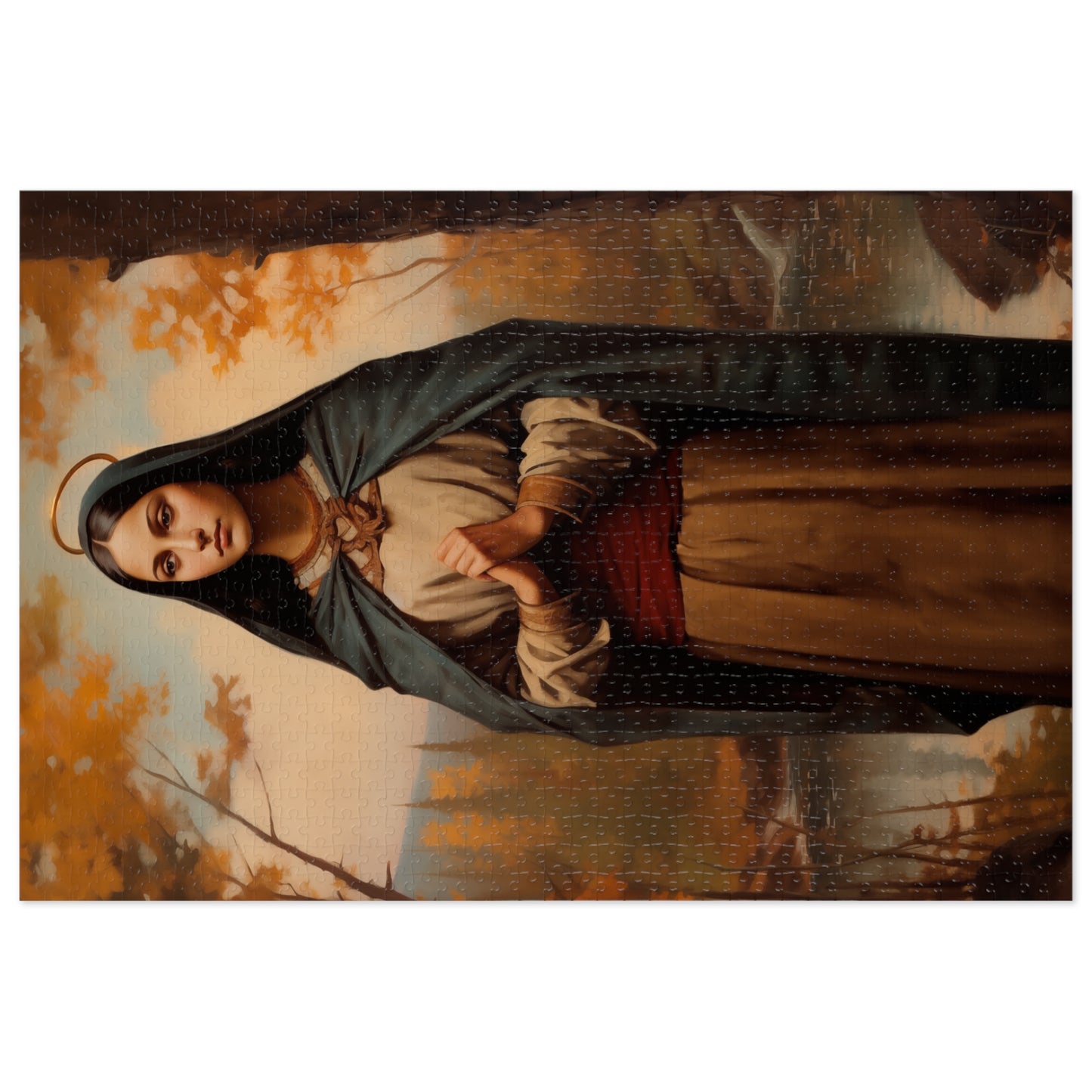 Saint Kateri Tekakwitha - Puzzle and Keepsake Tin - Jigsaw Puzzle (30, 110, 252, 500,1000-Piece) - Religious Puzzle