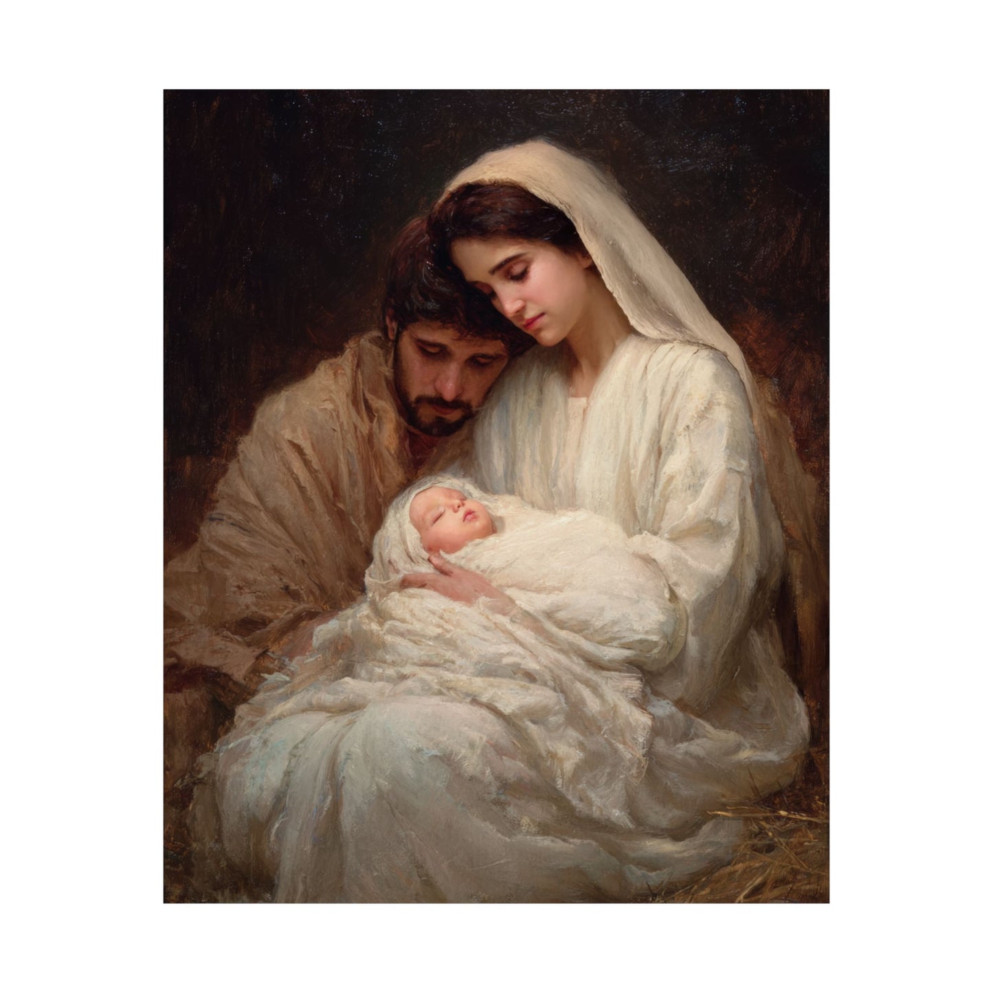 The Quiet Kingdom of the Holy Family - Sanctified Souls Print - Multiple Sizes - Premium Matte Vertical Posters
