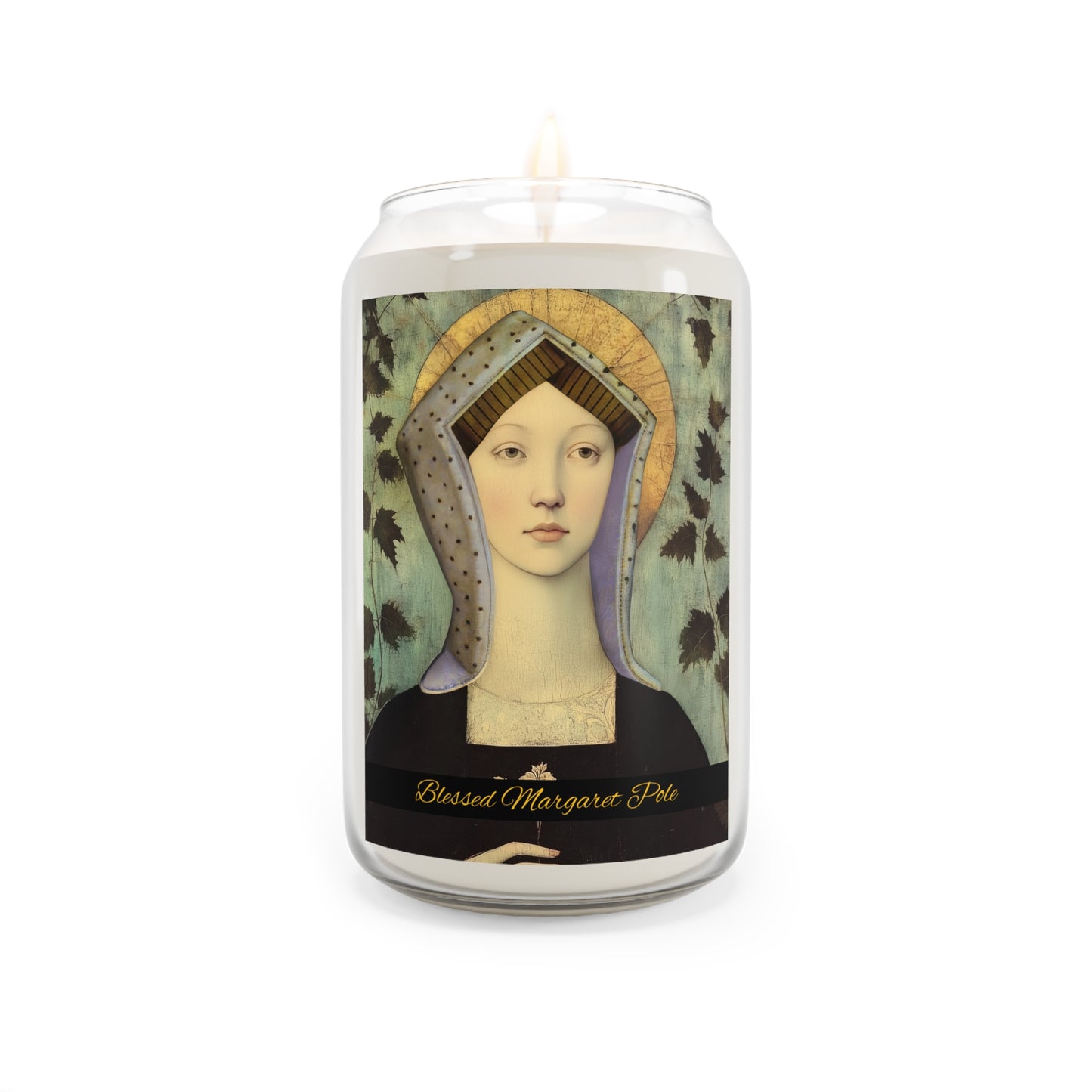 Blessed Margaret Pole - Scented Prayer Candle, 13.75oz - Tall Size - Religious Prayer Candle - English Tudor Saint Art - Catholic Saint