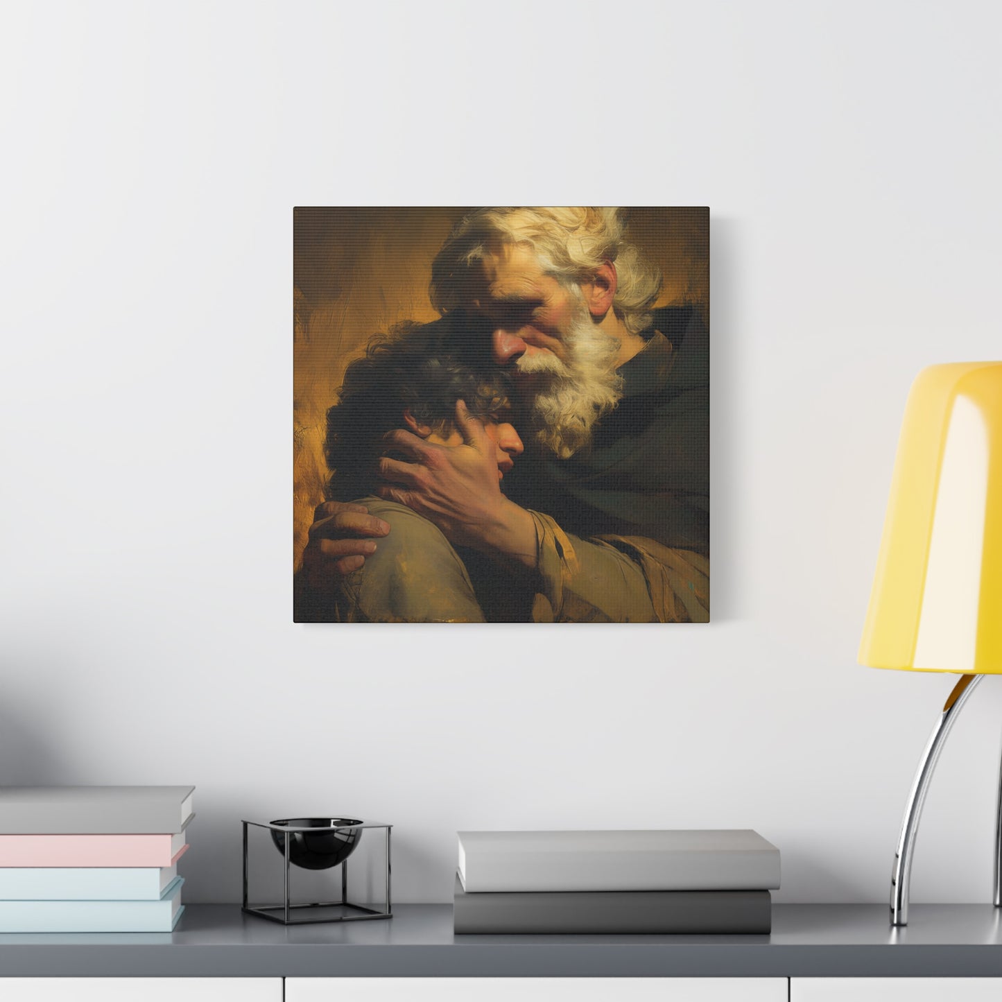 The Return of the Prodigal Son - Gallery Wrapped Canvas - Print - Religious Art for your Home - Catholic Art Print