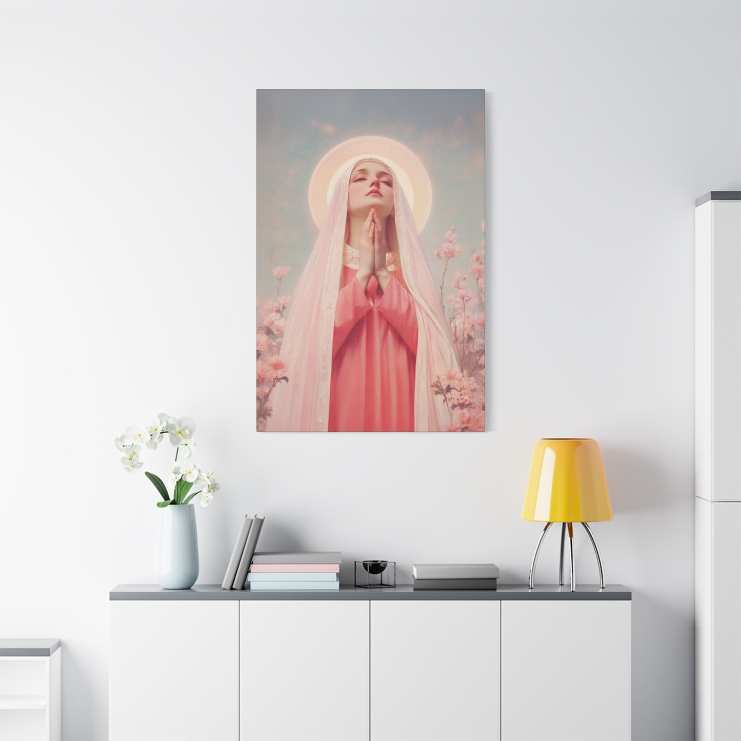 Saint Illuminata - Gallery Wrapped Canvas - Print - Religious Art for your Home - Catholic Art Print