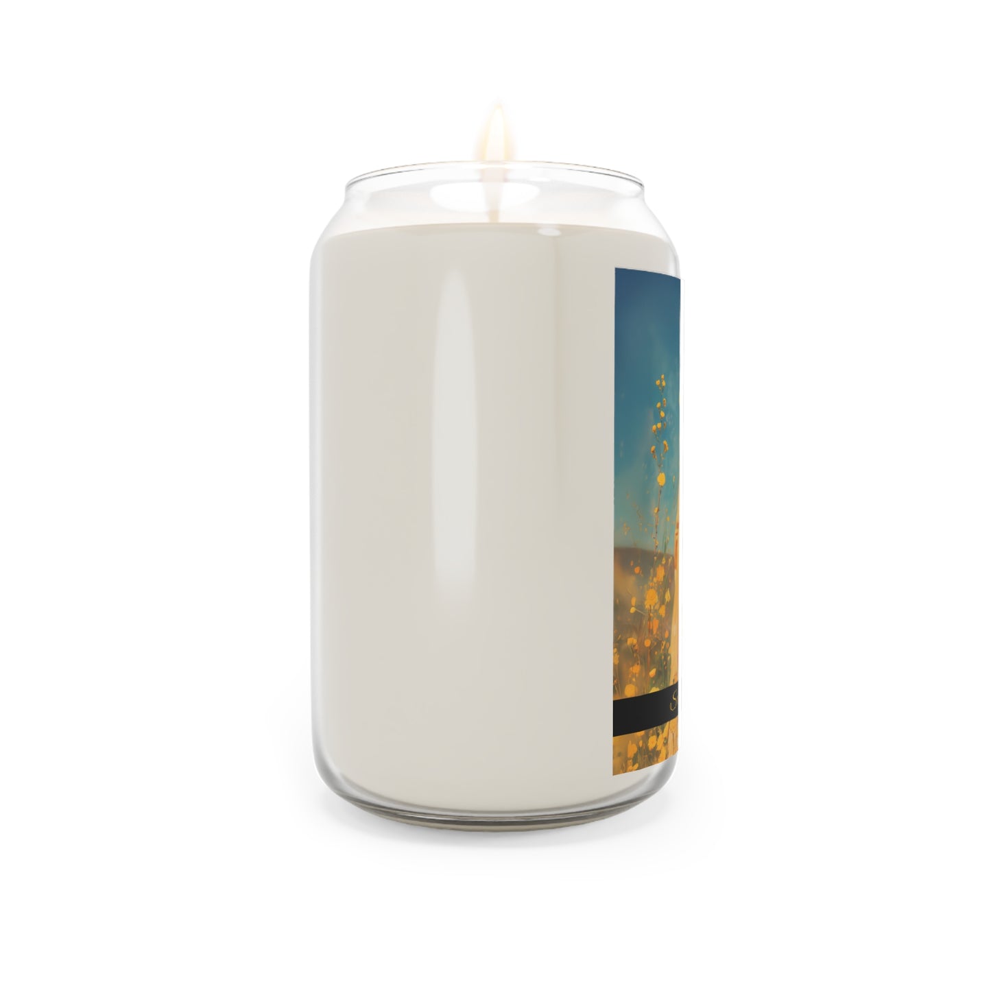 Saint Agatha Lin - Scented Prayer Candle, 13.75oz - Tall Size - Religious Prayer Candle