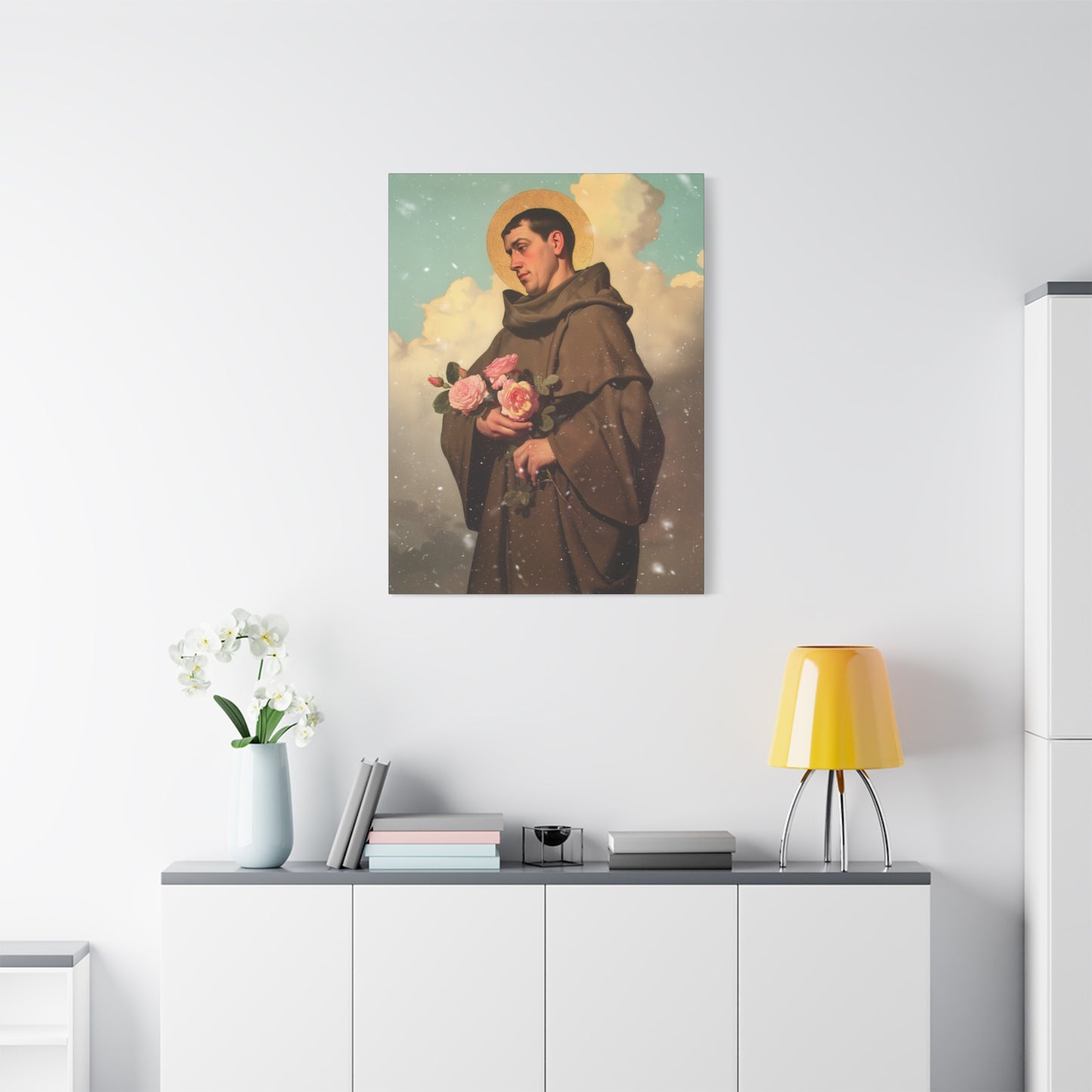 Saint Didacus of Alcala - Gallery Wrapped Canvas - Print - Religious Art for your Home - Catholic Art
