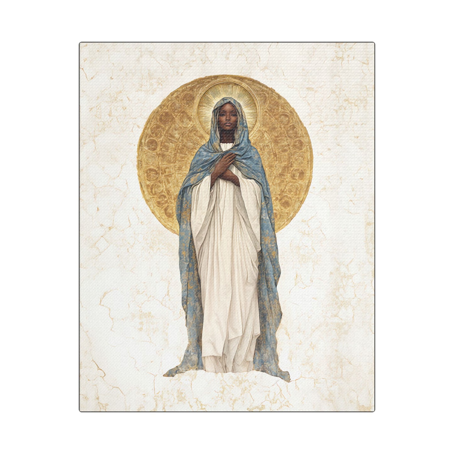 Our Lady of Kibeho- The Vision of Divine Peace - Museum Wrapped Canvas - Print - Religious Art for your Home - Christian print - Religious