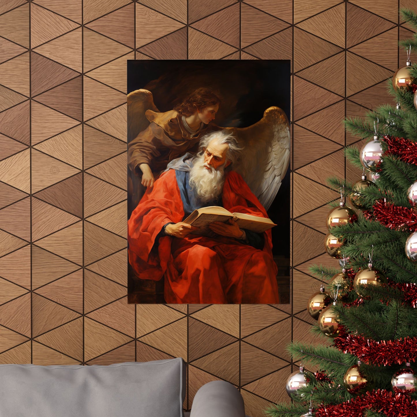 Saint Matthew the Apostle Print - Sanctified Souls Print - Multiple Sizes - Premium Matte Vertical Posters