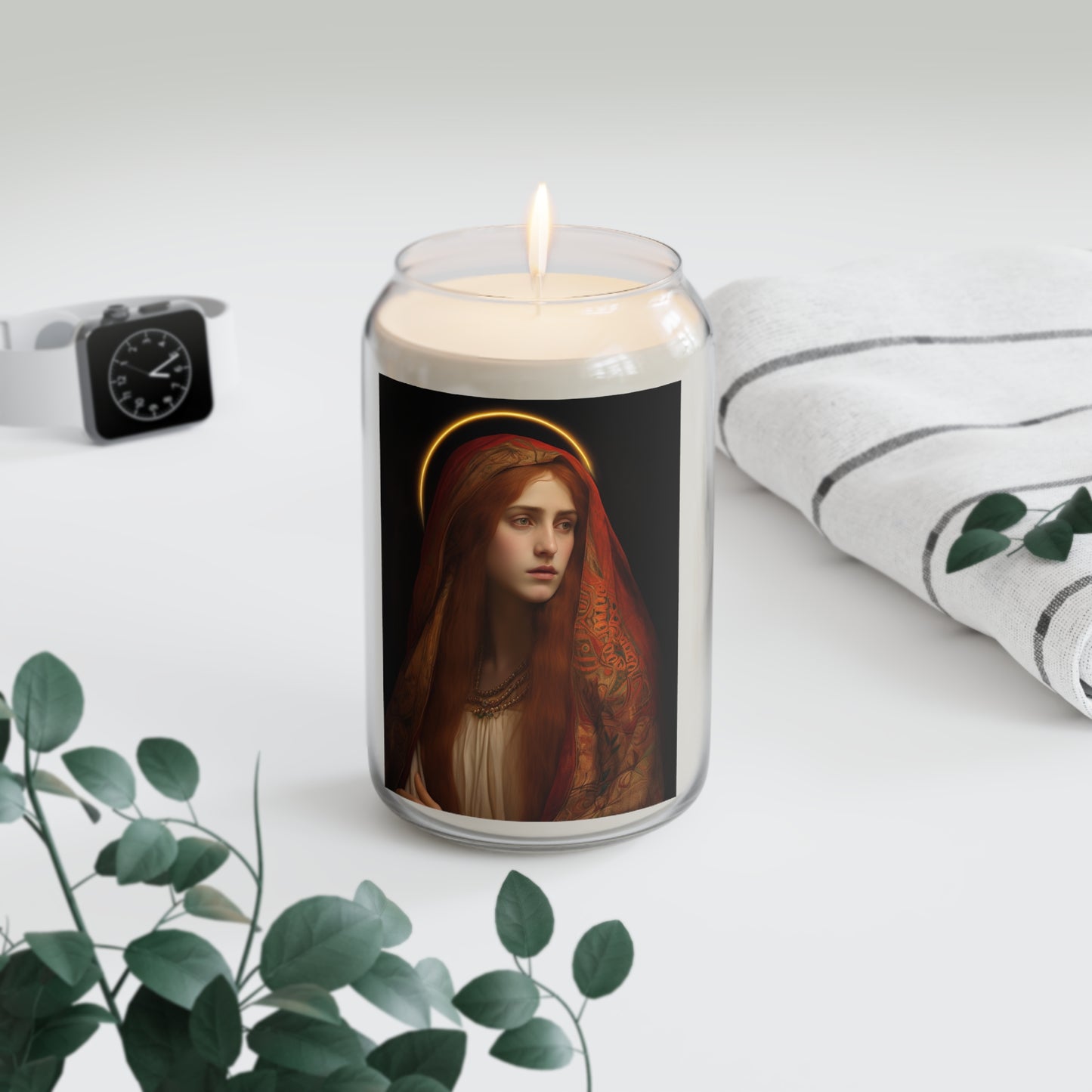 The Beloved Disciple - Mary Magdalene's Devotion - Scented Prayer Candle, 13.75oz - Tall Size - Religious Prayer Candle - Catholic Art