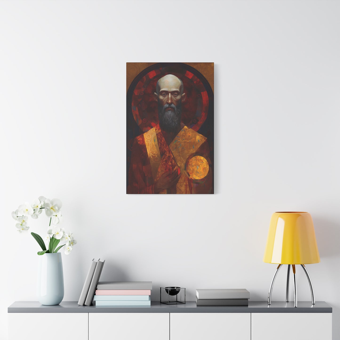 Saint Bartholomew Canvas Print - Multiple Sizes - Catholic Home art - Museum Wrapped Canvas - Sanctified Souls Print