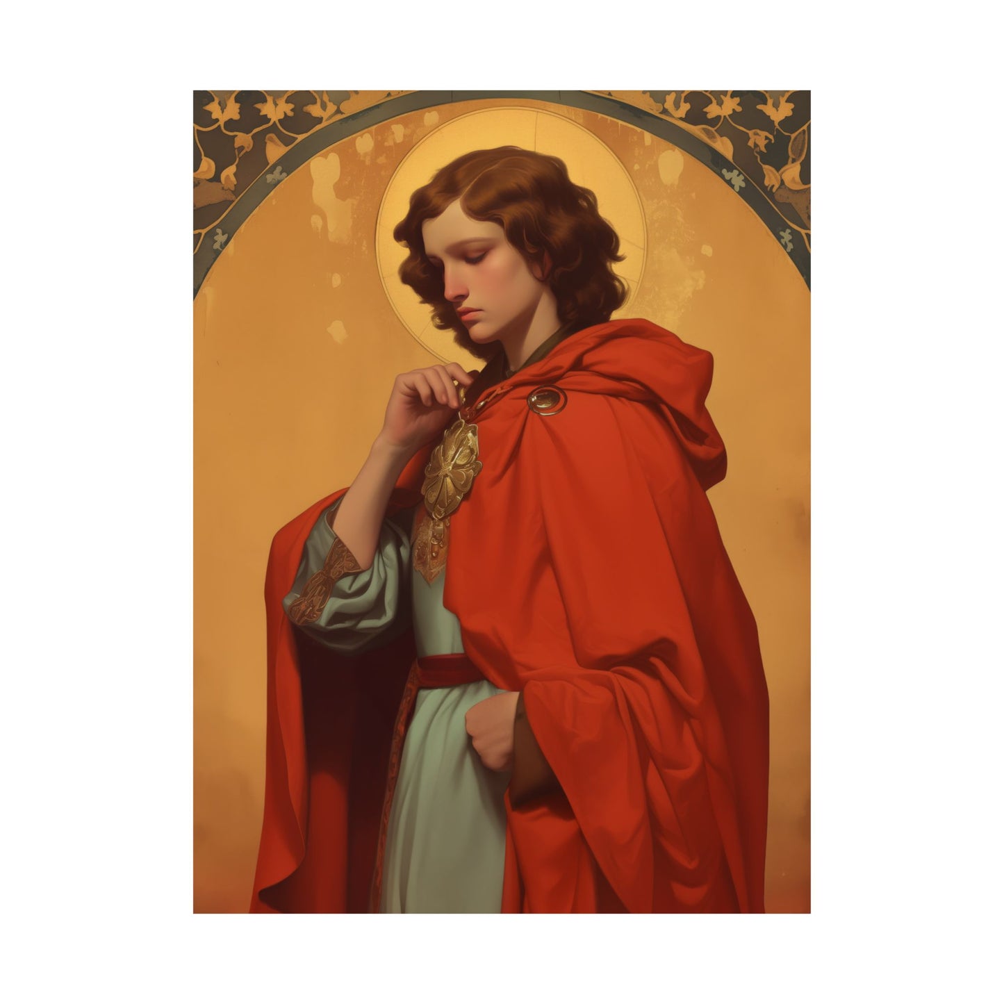 Saint Casimir of Poland Print - Sanctified Souls Print - Multiple Sizes - Premium Matte Vertical Posters