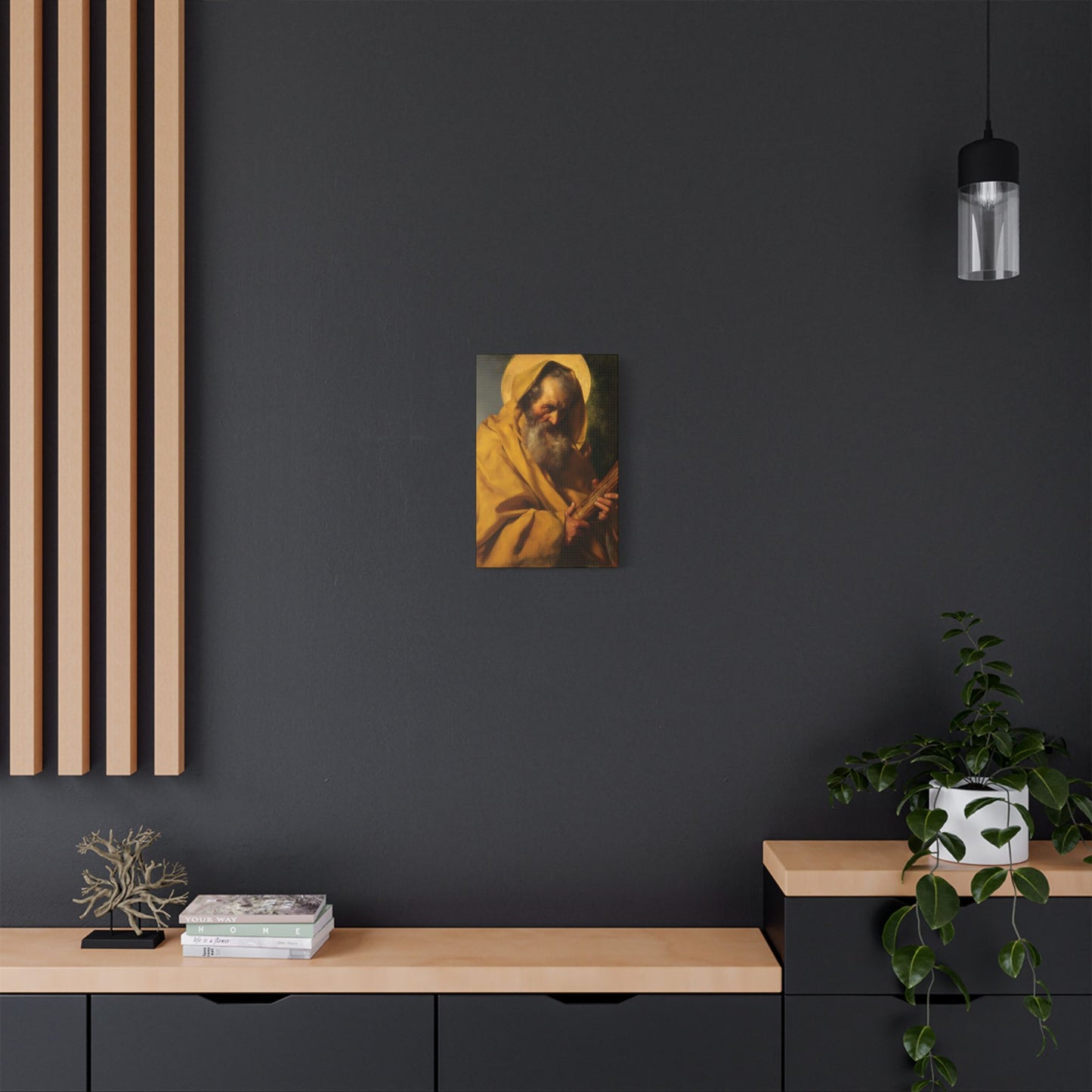 Saint James the Lesser - Apostle - Museum Wrapped Canvas - Print - Religious Art for your Home - Christian print - Prayer Room - Catholic