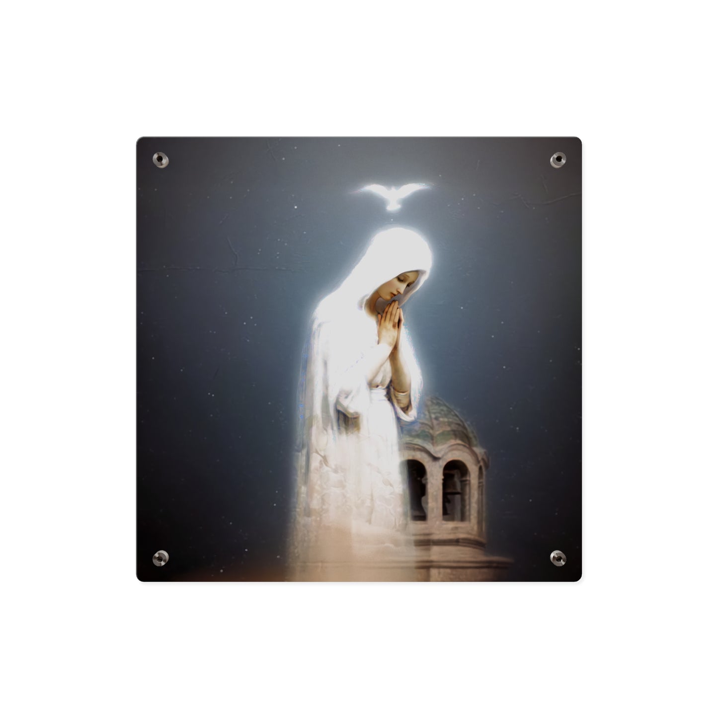 Our Lady of Zeitoun - Mother Mary Print - Marian Art - Wall Art Panel - Ready to Hang Acrylic Print - Saint Art - Catholic Art