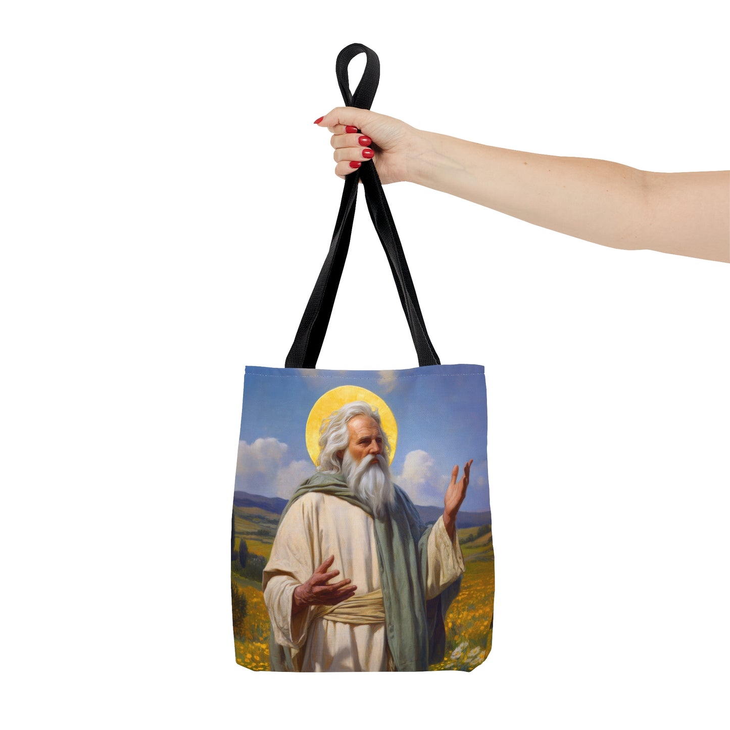 Saint Hilary of Arles - Tote Bag - Large Medium Small Faith Art Bag - Catholic Faith Purse