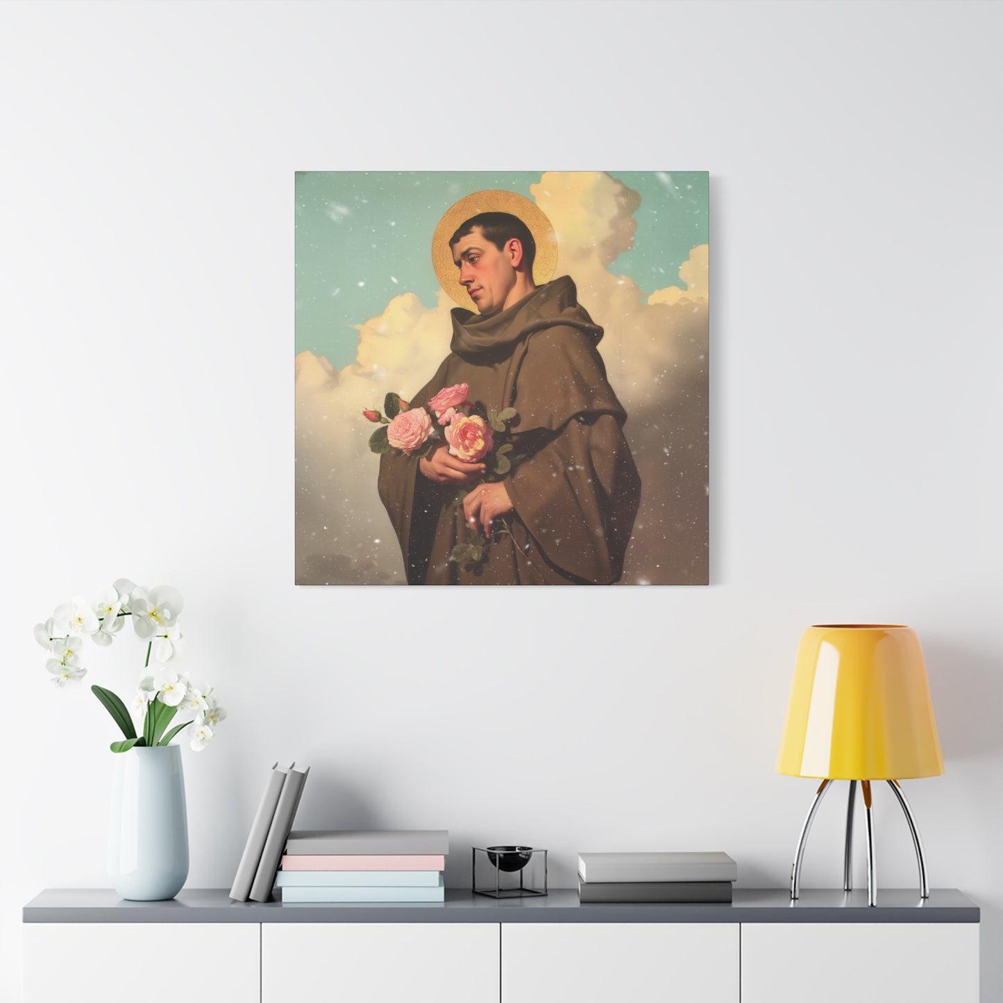 Saint Didacus of Alcala - Gallery Wrapped Canvas - Print - Religious Art for your Home - Catholic Art