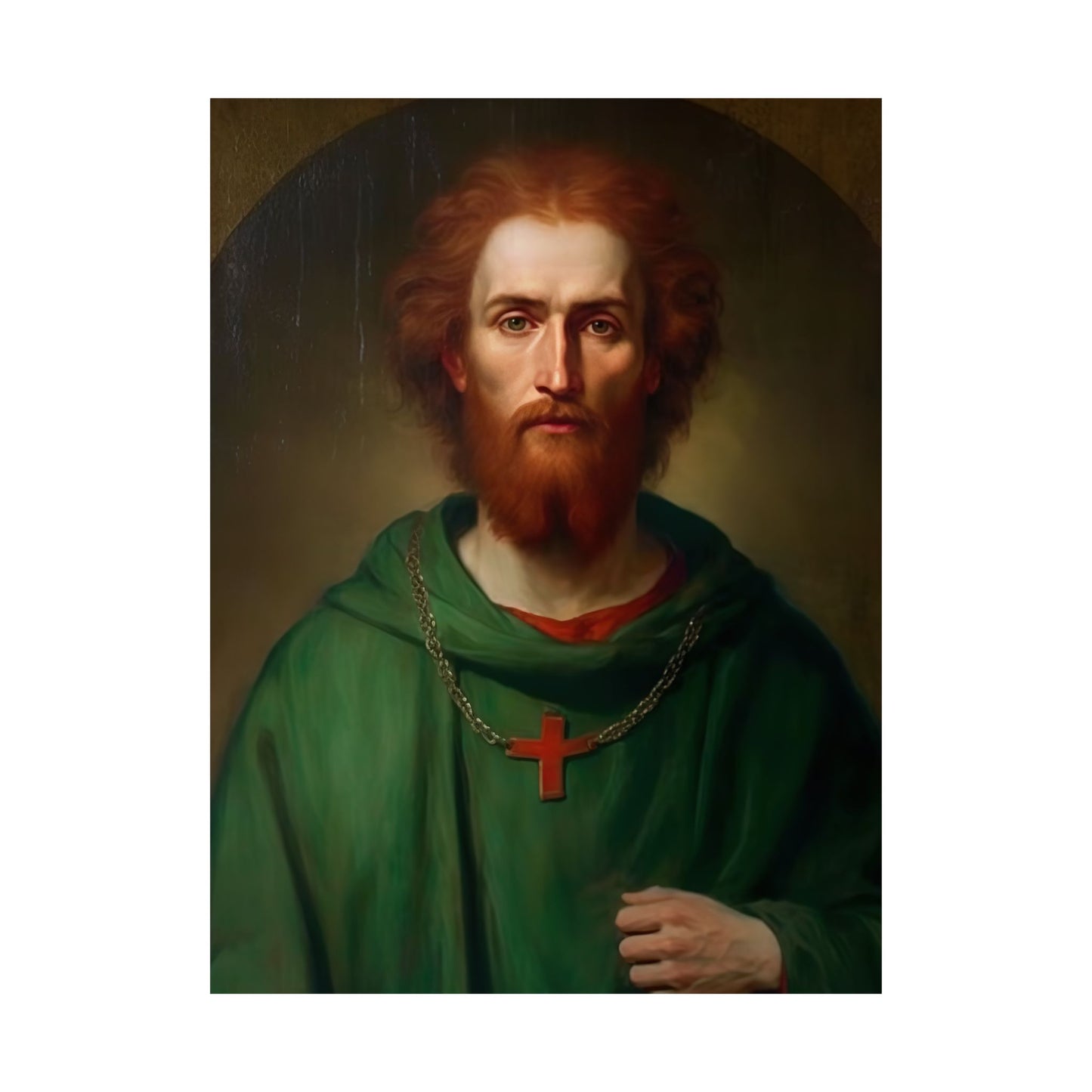 Saint Alexius of Rome Print - Sanctified Souls Print - Multiple Sizes - Premium Matte Vertical Posters