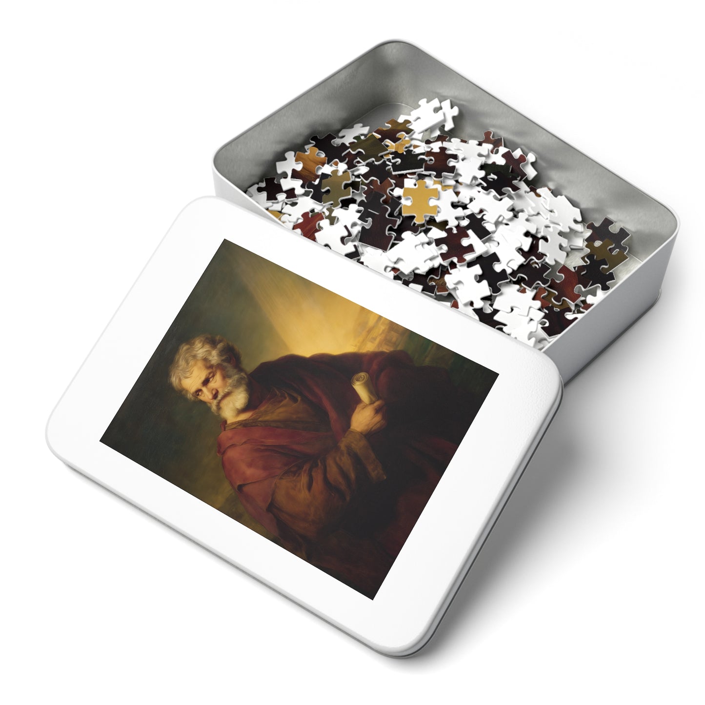 Saint Phillip the Apostle - Puzzle and Keepsake Tin - Religious Jigsaw Puzzle (30, 110, 252, 500,1000)